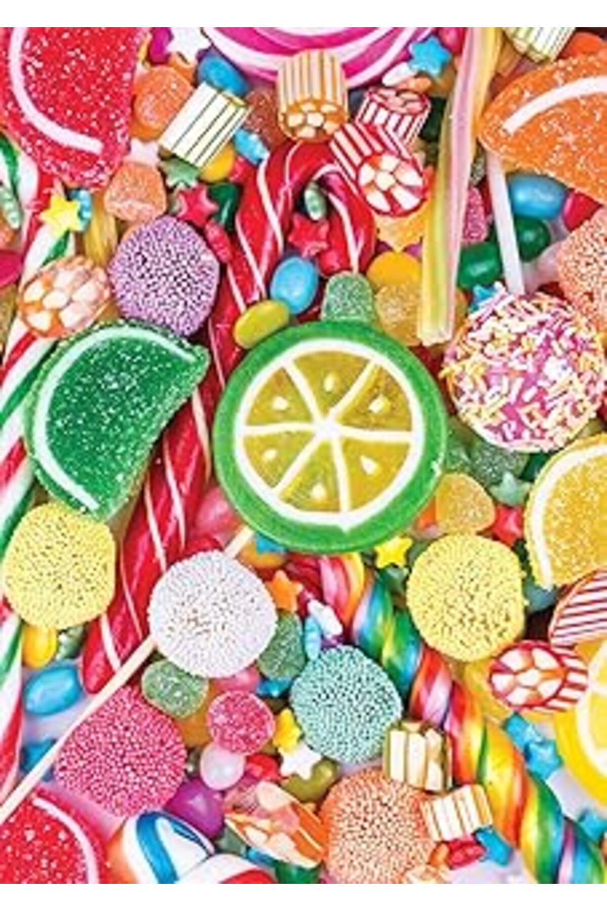 Mu Art Art Puzzle Renkli Şekerler 500 Parça Puzzle