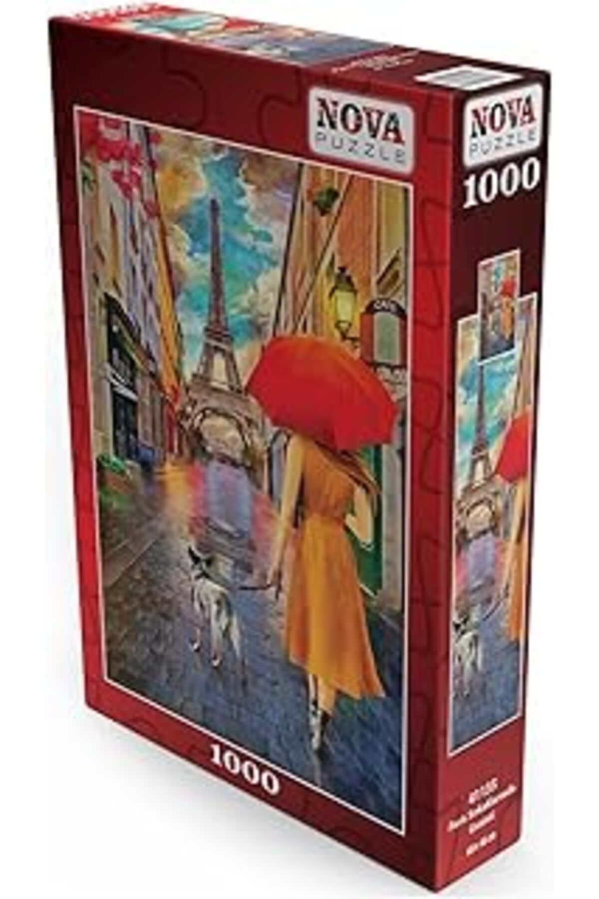 Mu Art Nova Puzzle 1000 Parça Paris Sokaklarında Gezinti