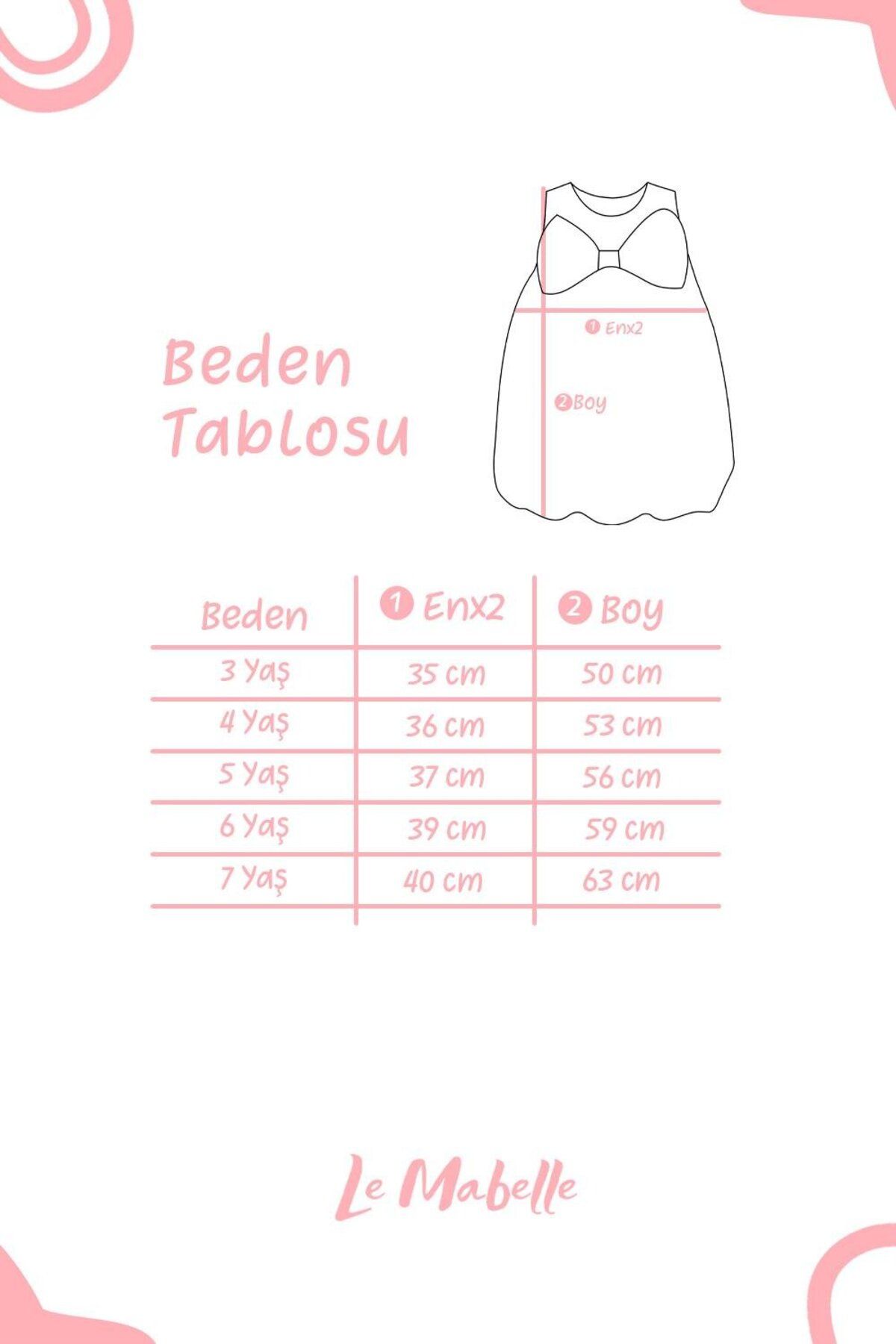 Le Mabelle-Fuchsia Bow Detailed Girl's Balloon Dress - Lolita 6