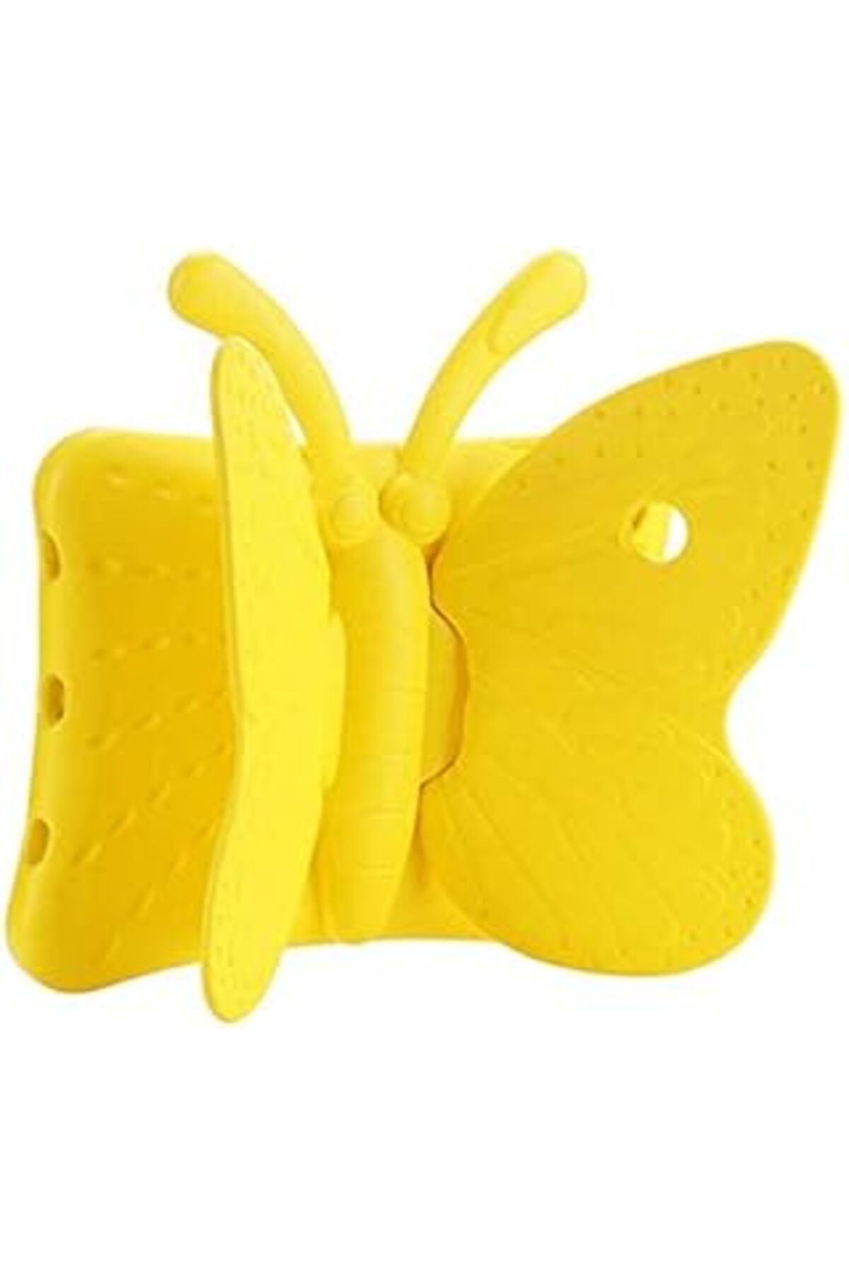 Mu Art Zore 11272 Apple Ipad Mini 2 3 Ile Uyumlu Butterfly Standlı Tablet Kılıf, Sarı