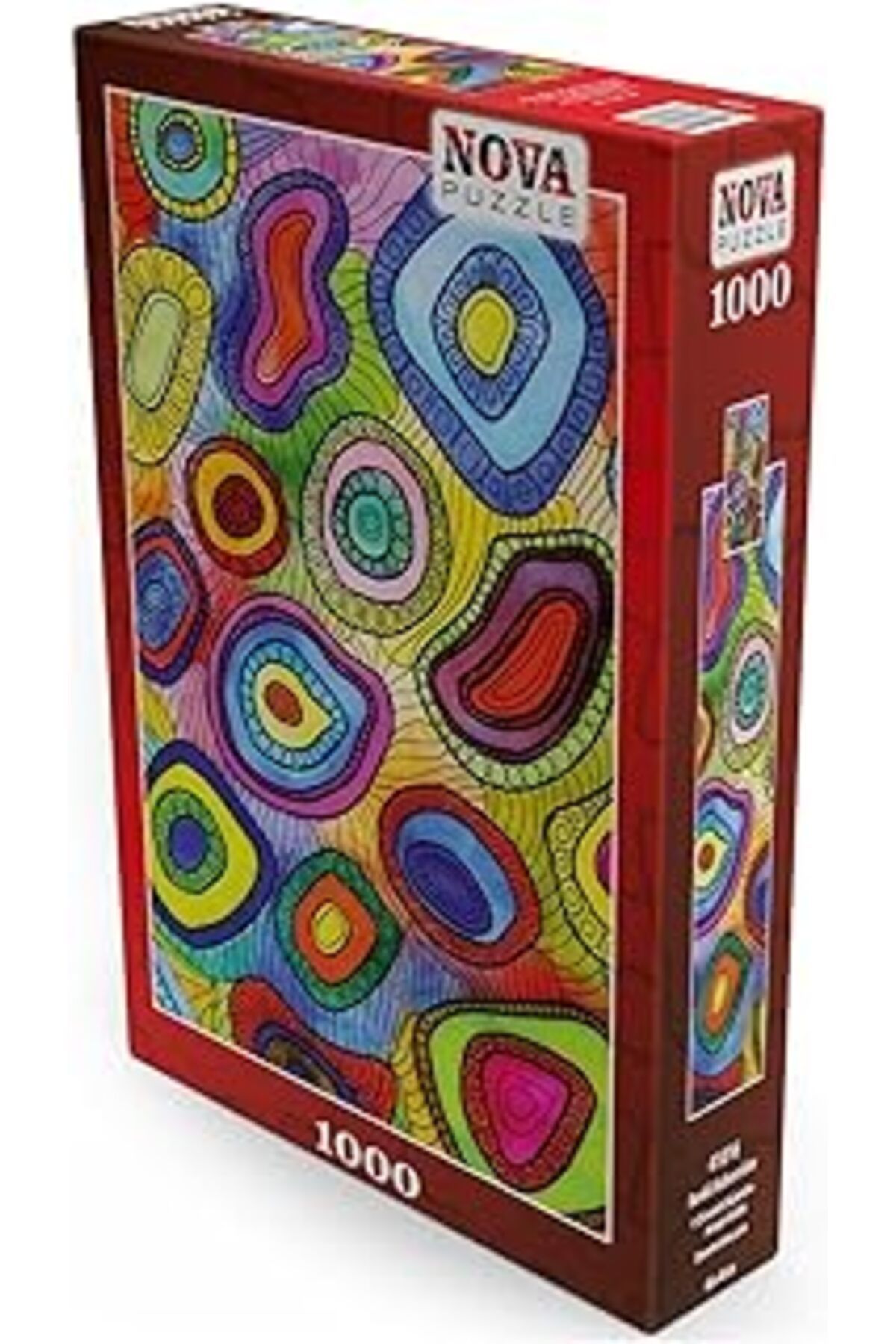 NETWORK ART Nova Puzzle 1000 Parça Renkli Kabarcıklar - 41016