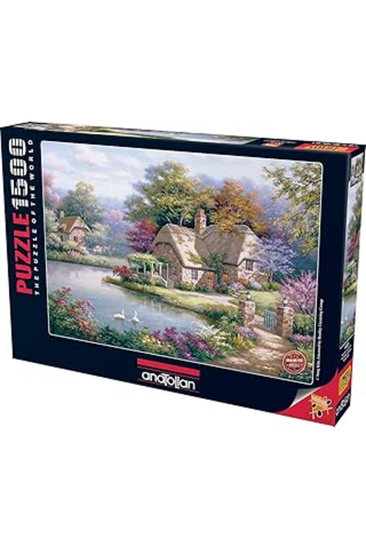 Hepta Collection Anatolian Puzzle - Kuğular Ve Kır Evi / 1500 Parça, #4529