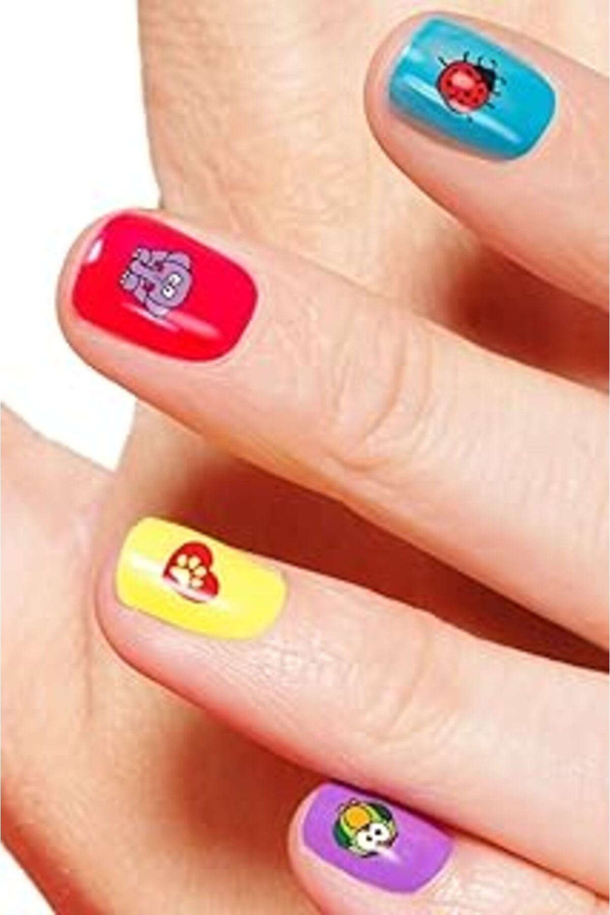 ebadi Artikel Hayvanlar Tırnak Dövmesi, Tırnak Tattoo, Nail Art, Tırnak Sticker