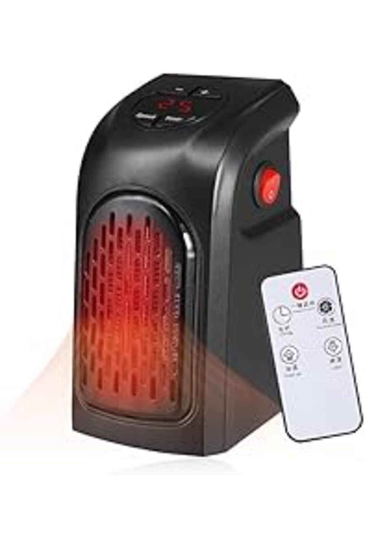 Mu Art Ahşap Monte Lua 400W Elektrikli Masaüstü Küçük Fanlı Isıtıcı Masa Altı Ayak Için Fan Isıtıcı Ofis Ve Ev I