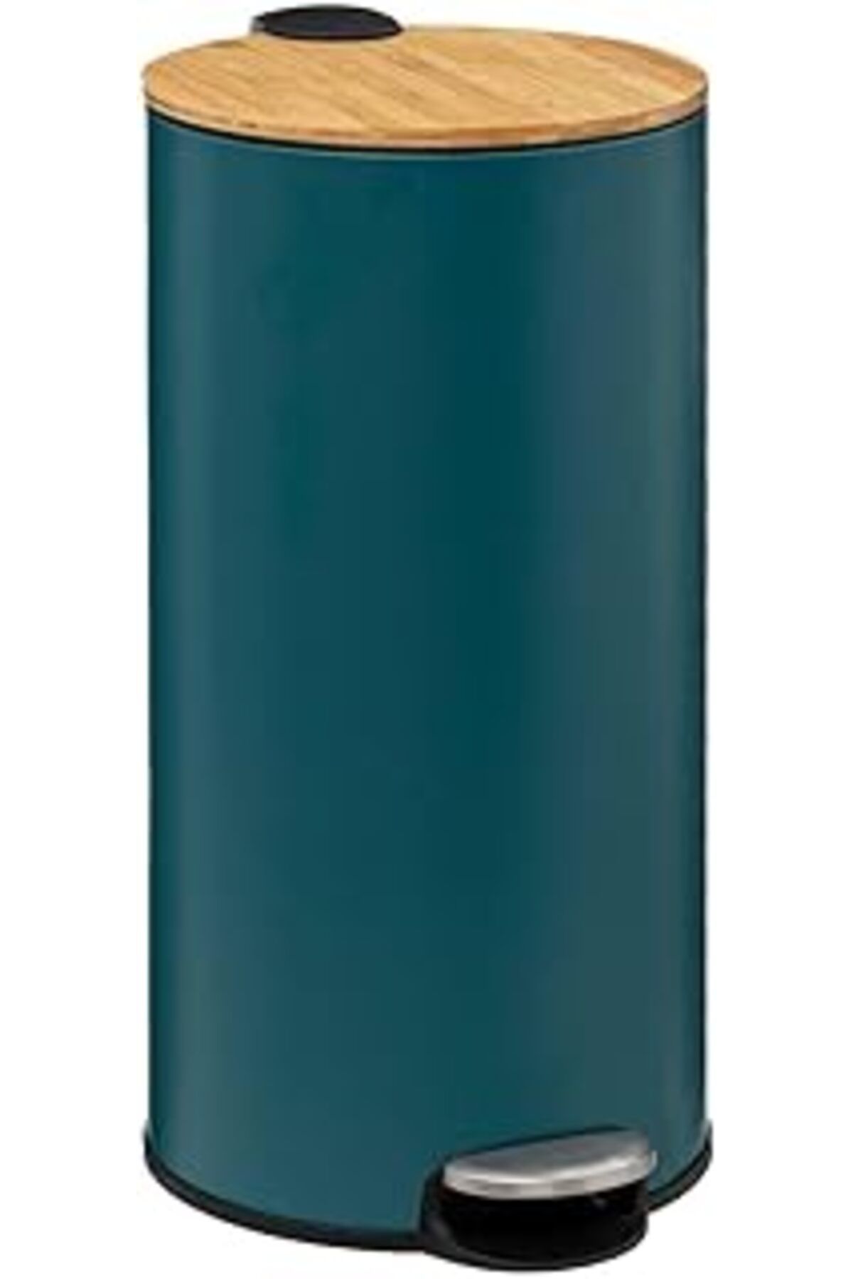 robotrend 5 Five Simply Smart Bambu Petrol Mavisi 30 Litre, Çöp Kovası
