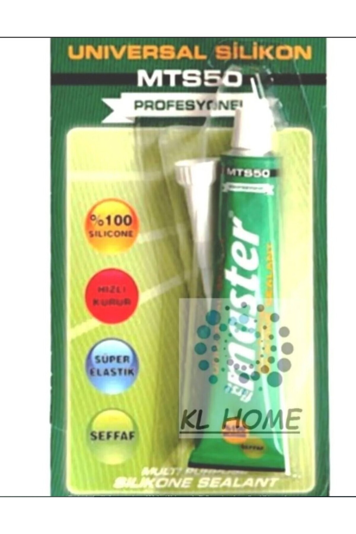 KL HOME Üniversal Tüp Silikon Şeffaf Renk  50ml Küçük  ihtiyaçlarınız için çözüm