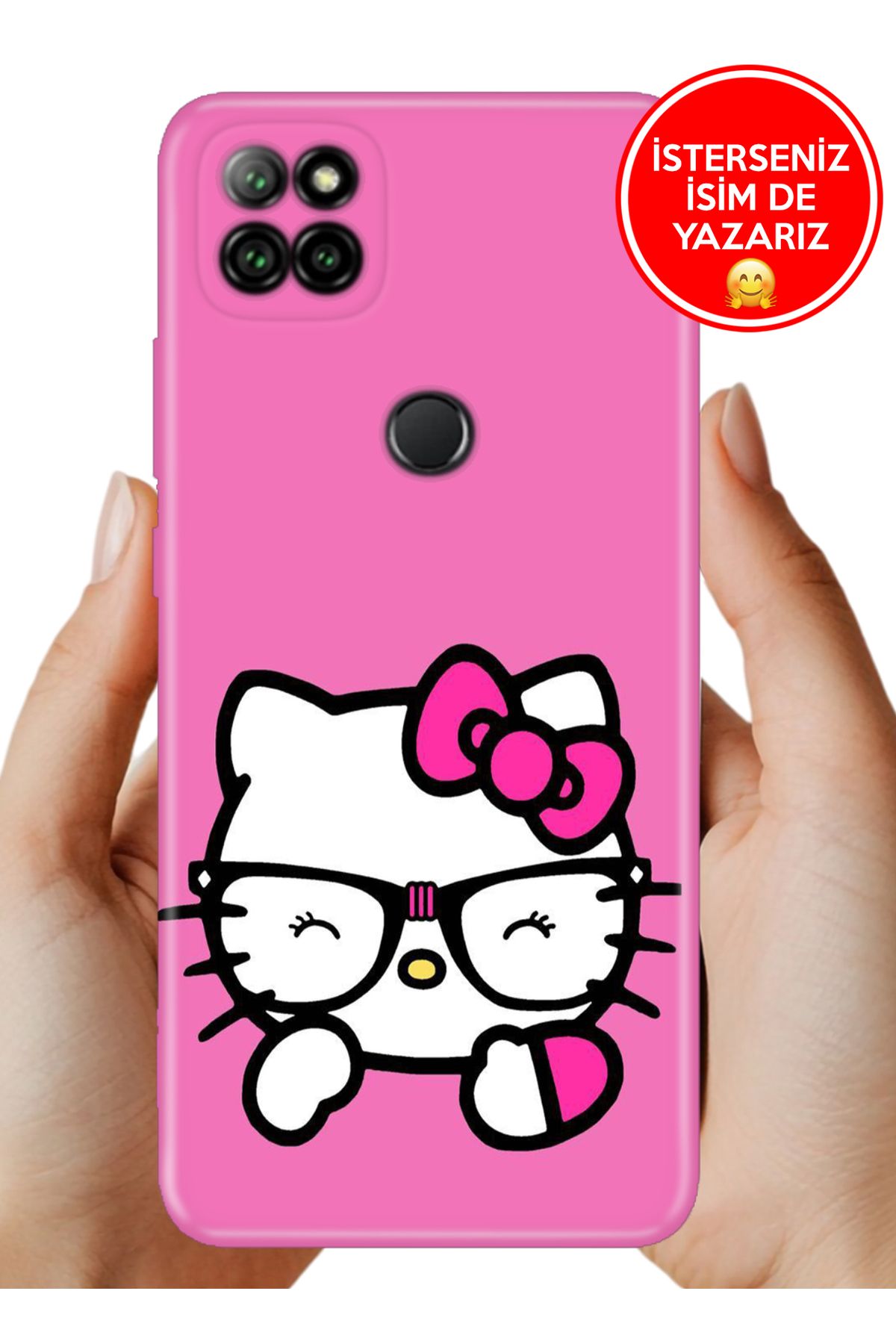 Cekuonline Casper Via E30 Kılıf Desenli Baskılı Kamera Korumalı ZRR Silikon KittyGo