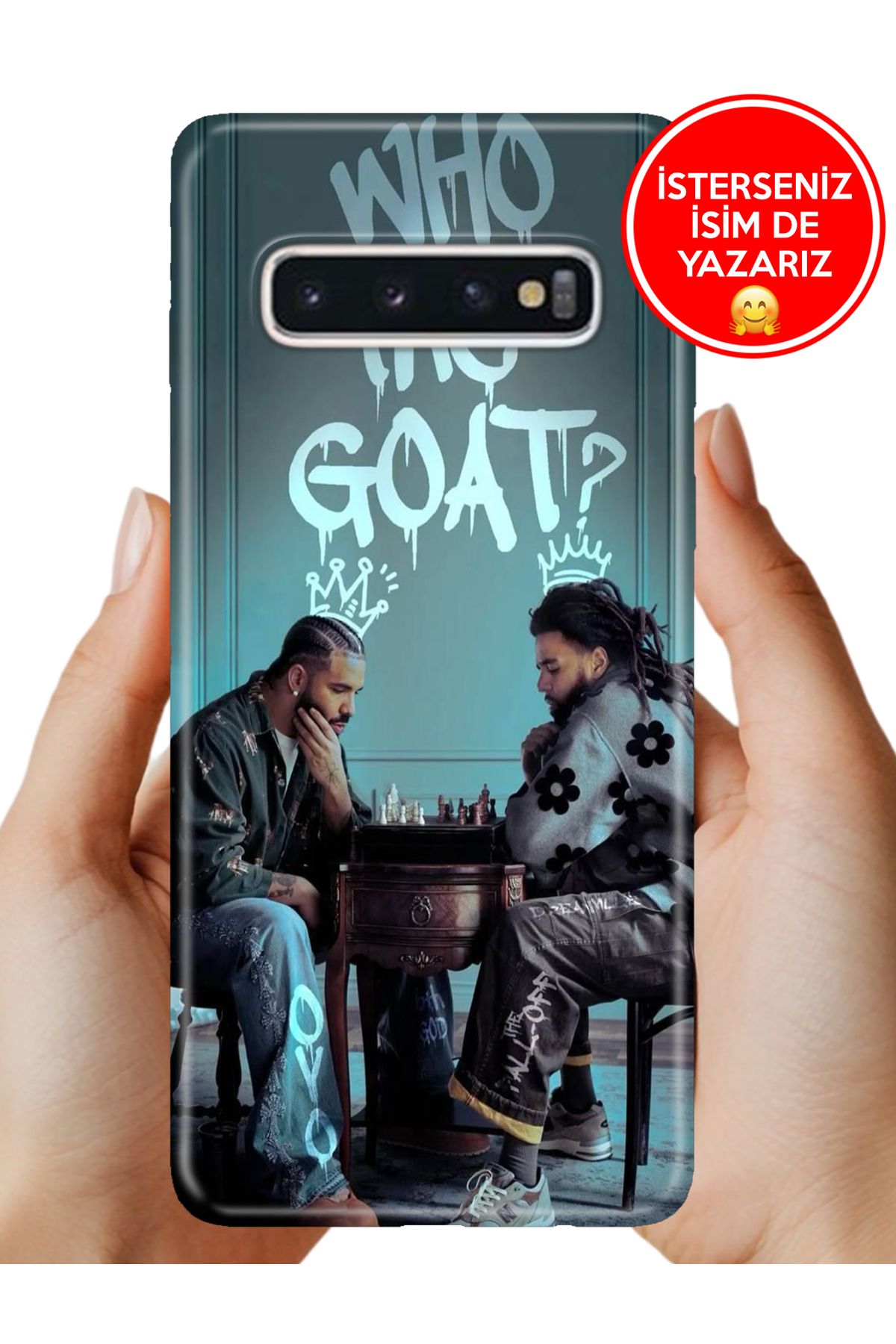 Cekuonline Samsung Galaxy S10+ Plus Kılıf Goat 303