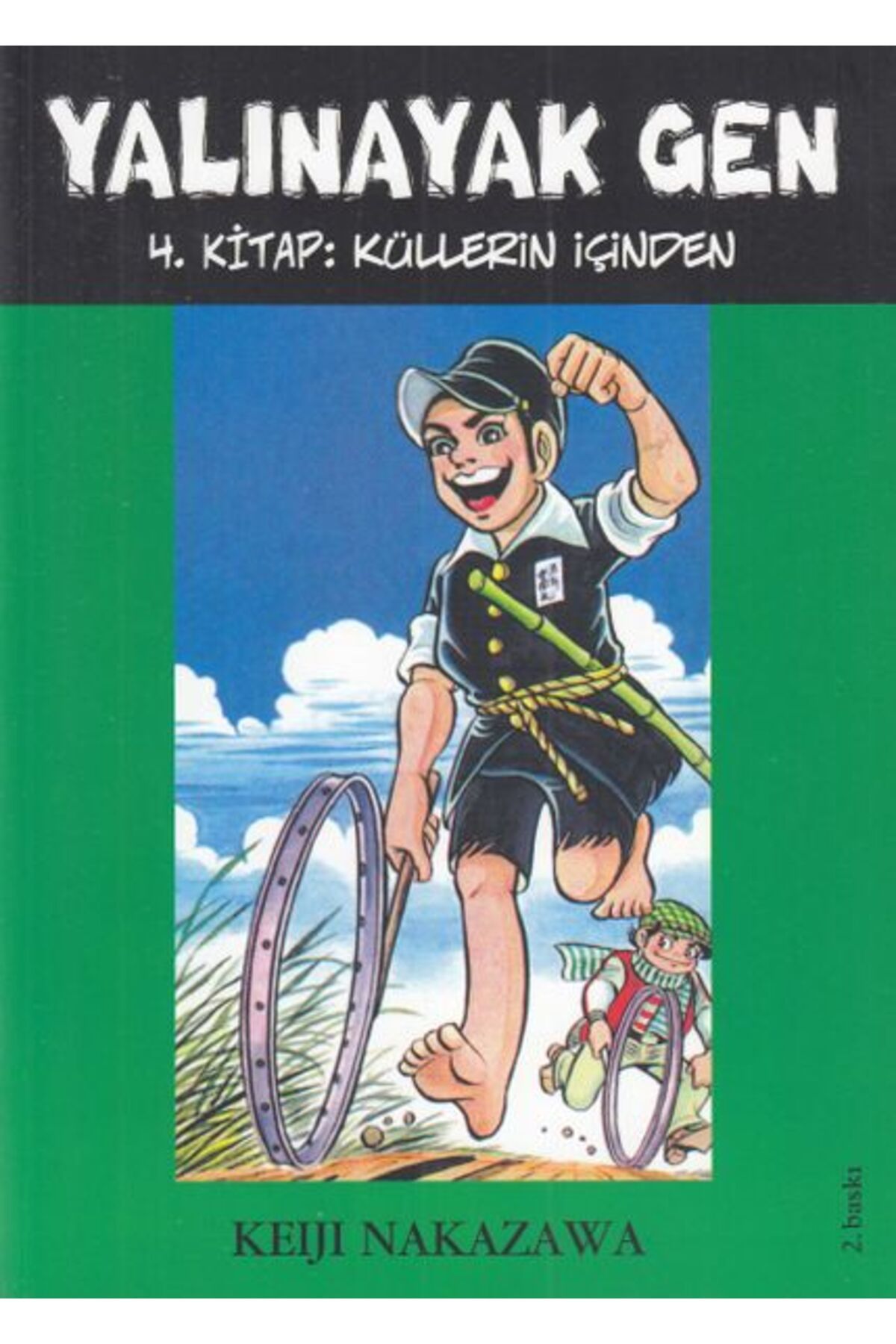 Desen Yayınları Yalınayak Gen 4 Kitap Küllerin İçinden