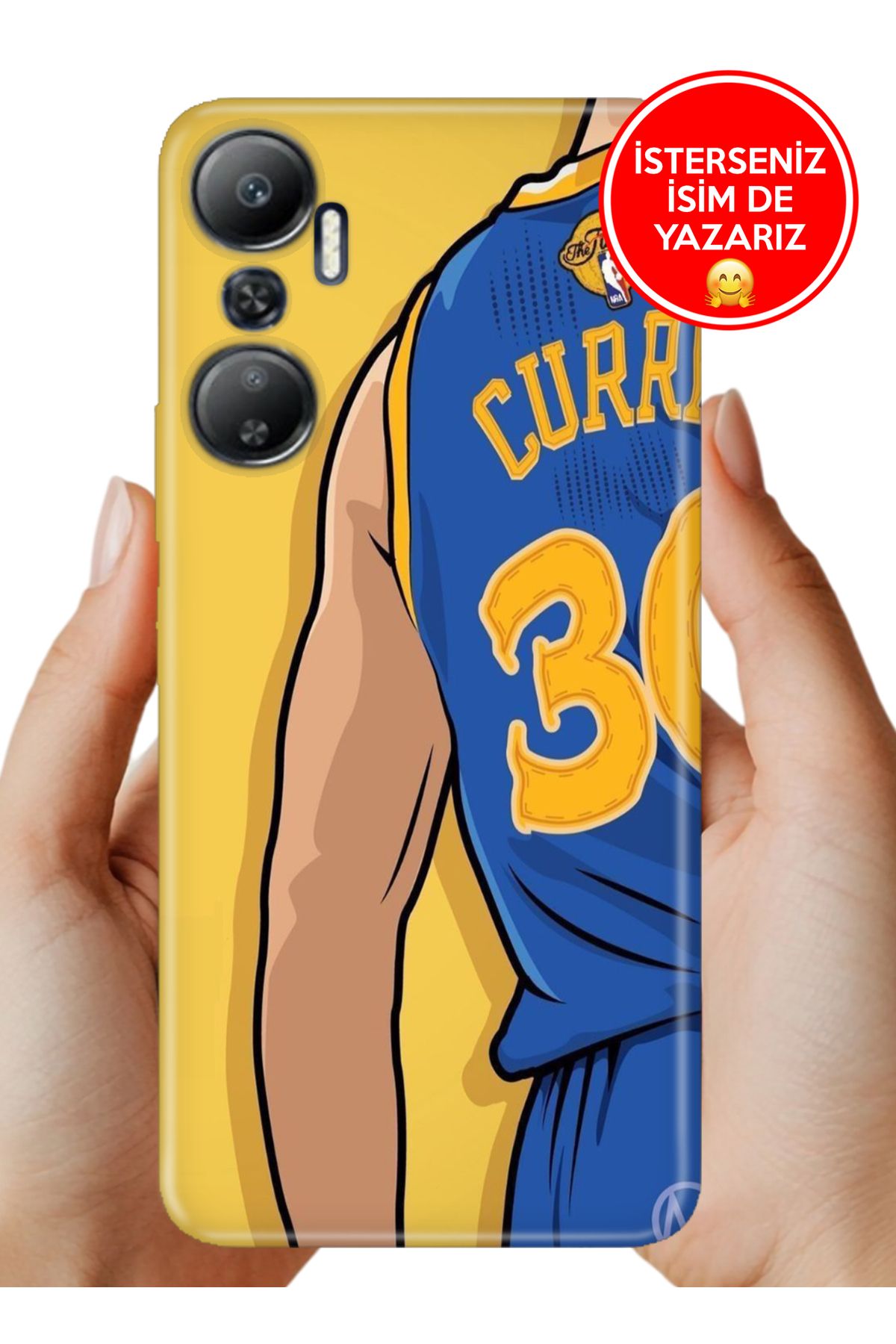 Cekuonline İnfinix Hot 20 Kılıf FullCover Resimli Desenli Silikon Curry Spor