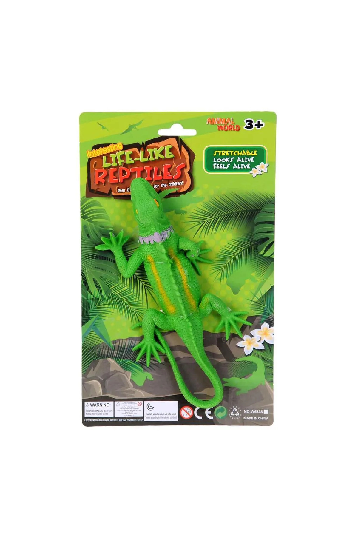 Fen Toys Timsah 80 Cm Uzayan Esnek Elastik Oyuncak 22cm timsah