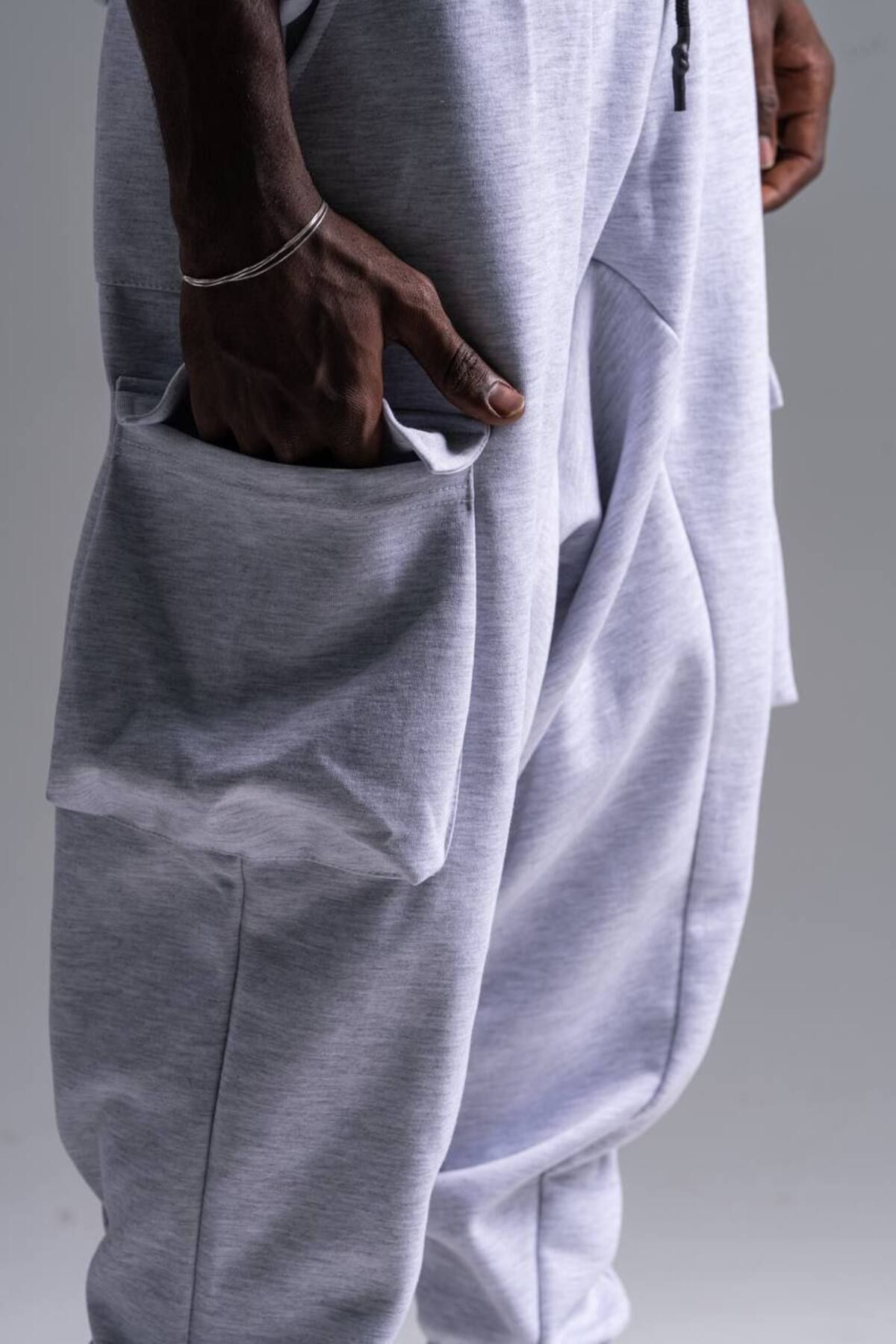 Superbluemexico-Cargo Pocket Baggy Φούτερ Παντελόνι 5