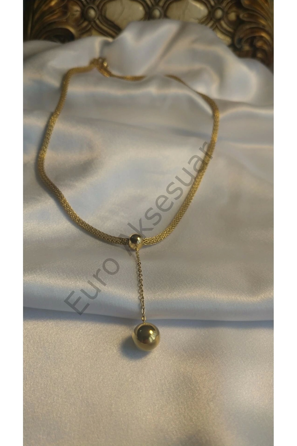 stainless steell-Wicker Chain Topcuk Necklace 2