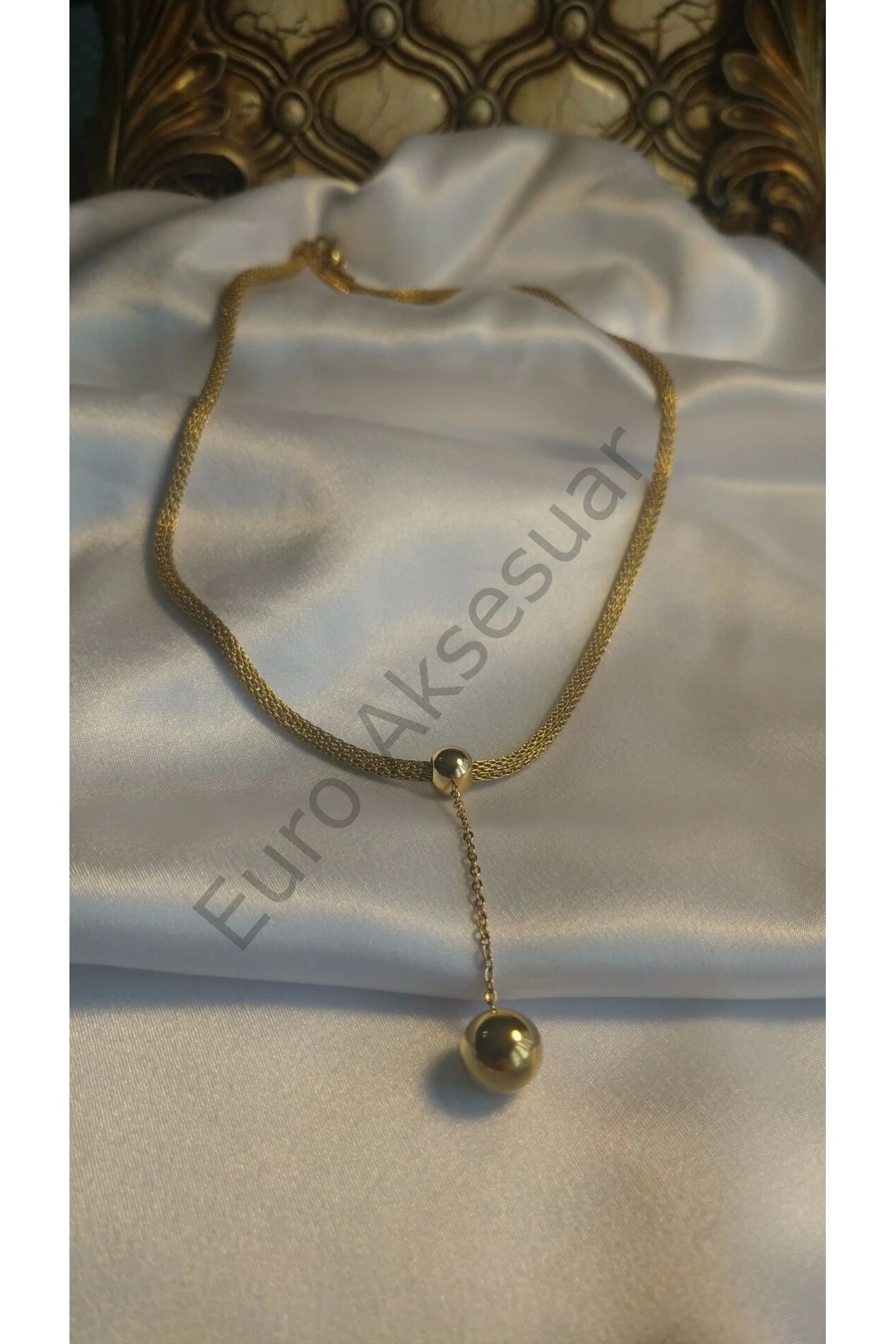 stainless steell-Wicker Chain Topcuk Necklace 4