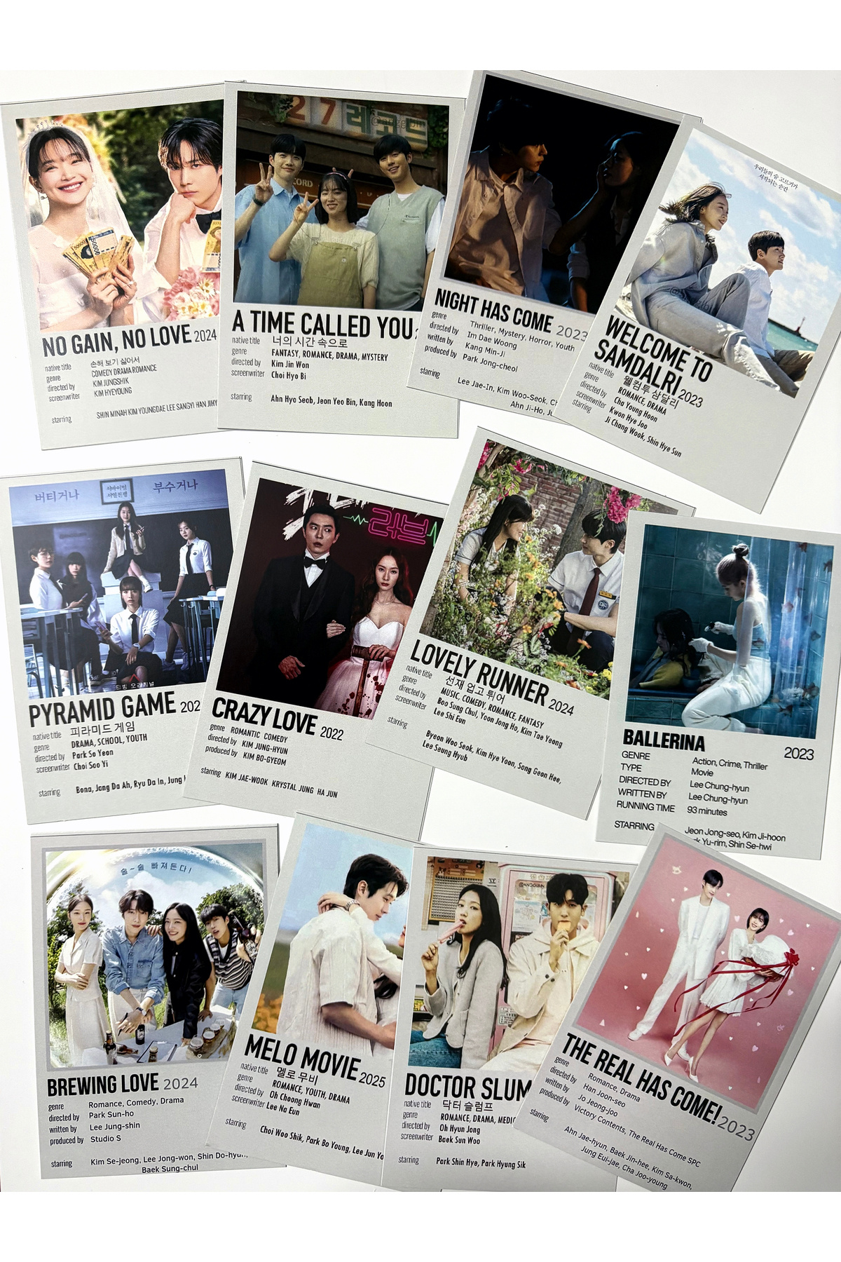 Pankart Evi-12 Kdrama Cards 2