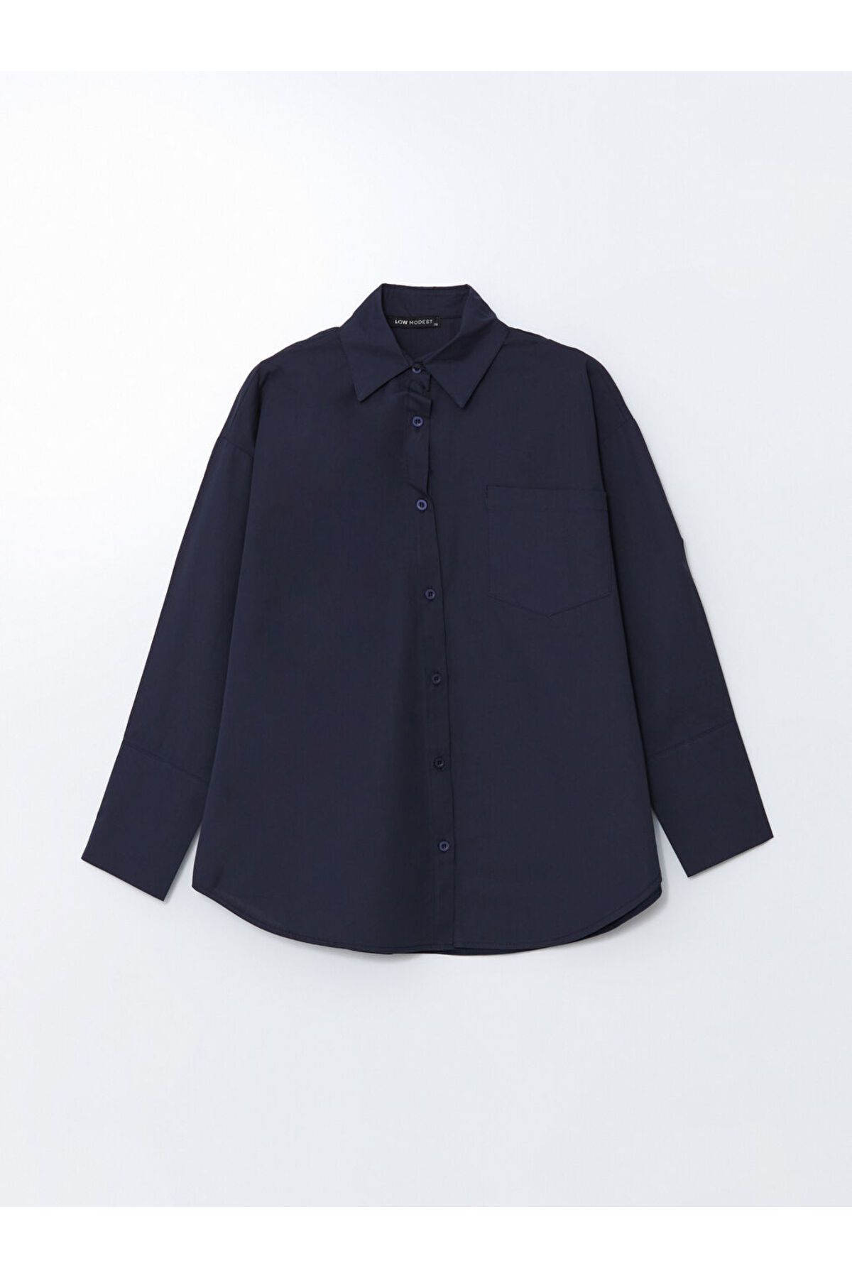 LC Waikiki Oversize Poplin Kadın Gömlek Tunik
