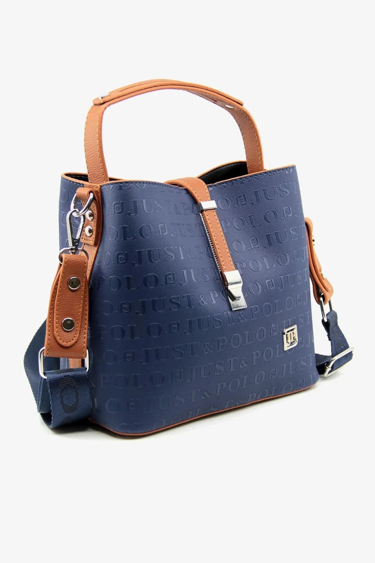 Just Polo-Women's New Season Medium Size Hand and Shoulder Bag 234002 Pc 5