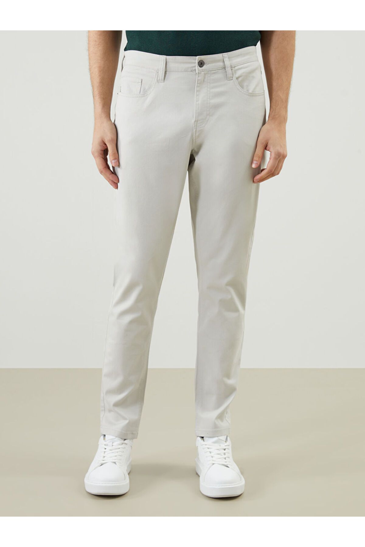LC Waikiki-Lcwaikiki Basic Close-Fitting Gabardine Men's Chino Pants 2