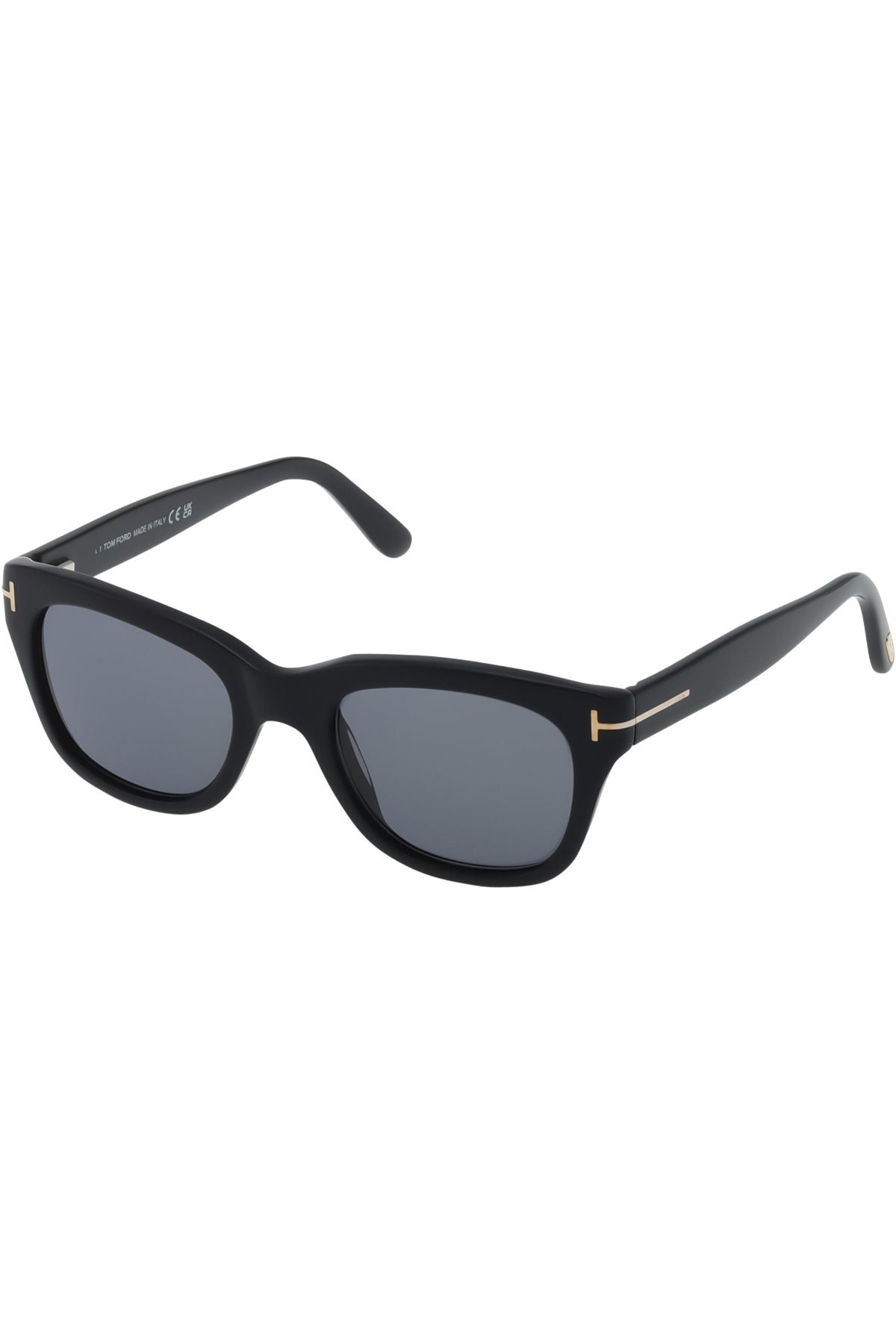 Tom Ford SNOWDON (FT0237-01D) 52 | Polarize Unisex Siyah Güneş Gözlüğü