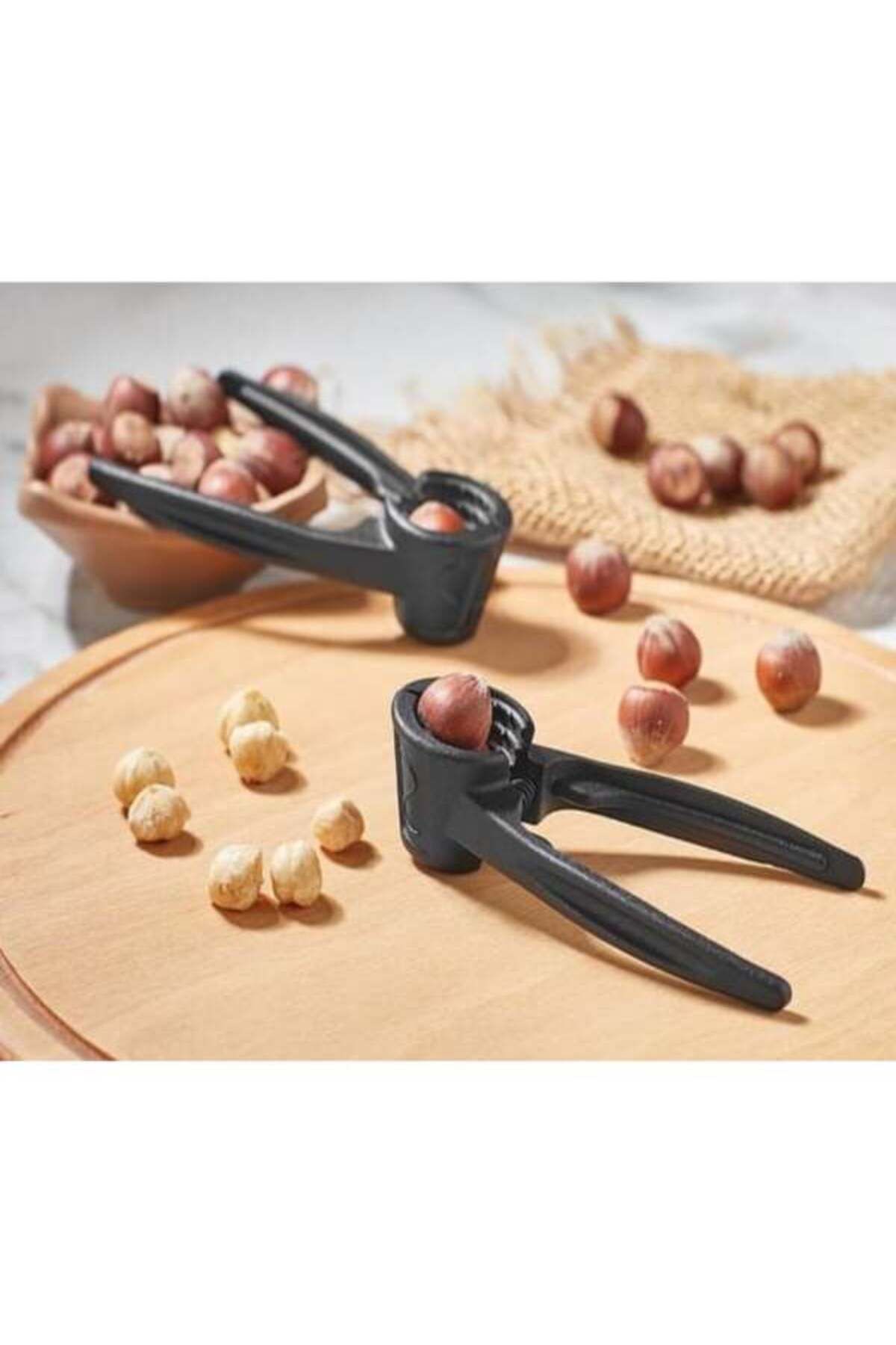 tash home-Casting Walnut Hazelnut Cracker Lemon Squeeze Garlic Cracker Set 3
