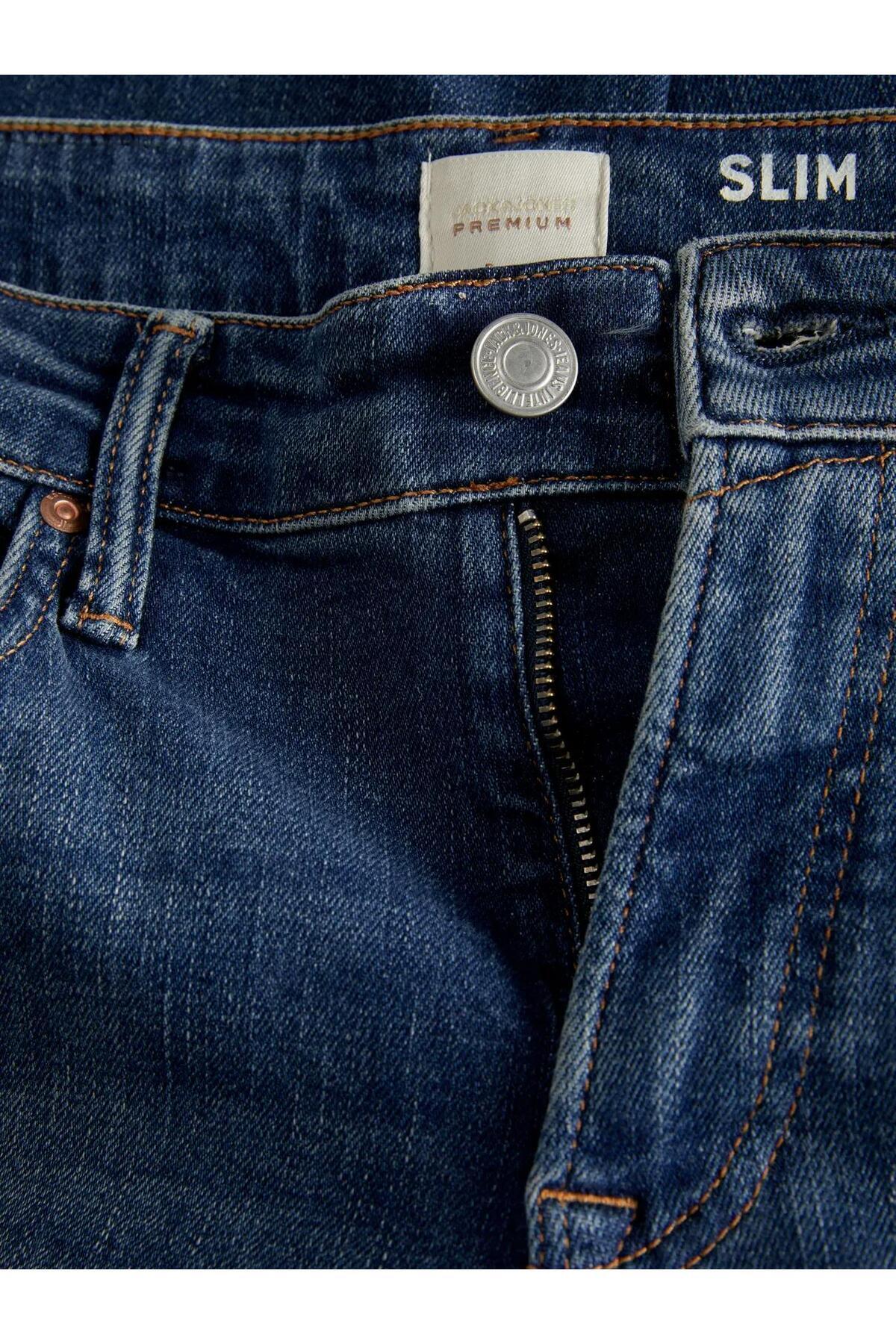 شلوار جین مردانه راسته فاق نرمال | جک اند جونز Jack & Jones 12274933 - تصویر 4