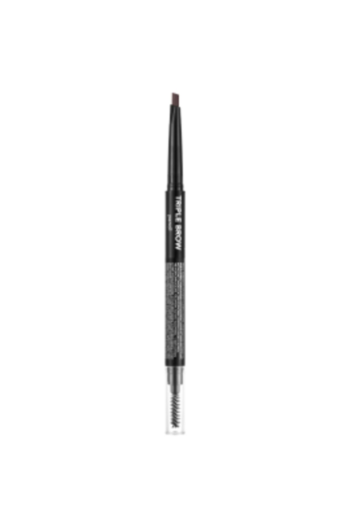 ebadi Triple Brow Pencil - 3'Ü 1 Arada Kre Dokulu Kaş Kalemi No: 002