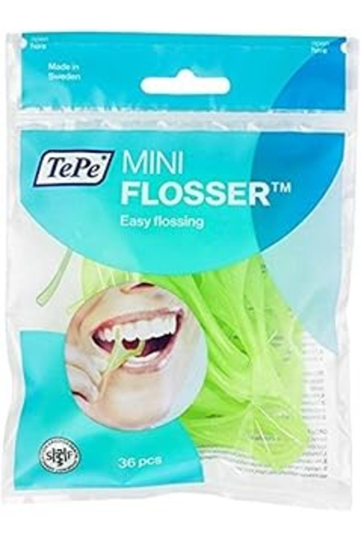 DENİZBİLİŞİM Tepe Mini Flosser Diş İpleri, Çatallı