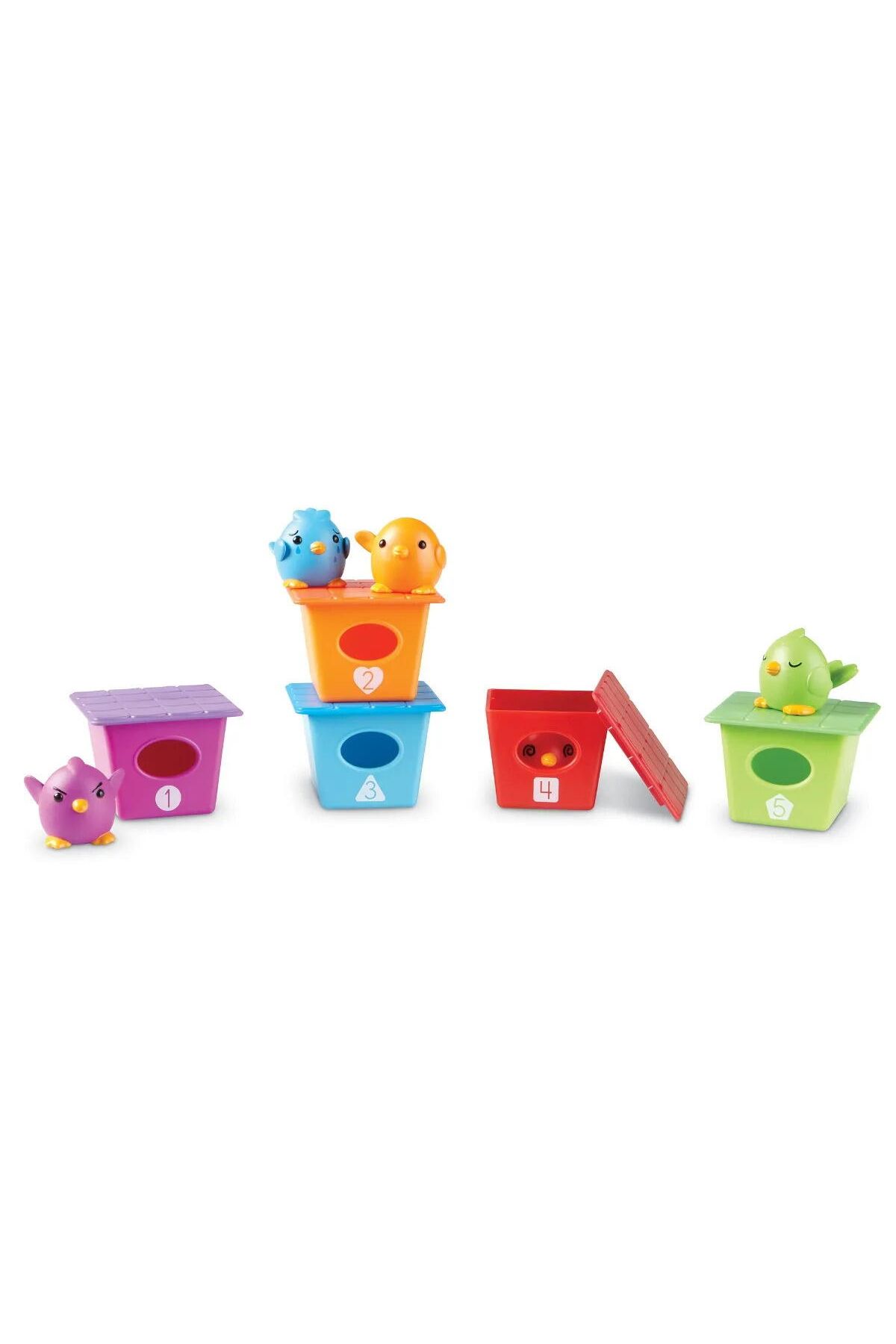 Learning Resources-Sorting and counting game - Birdhouses 2