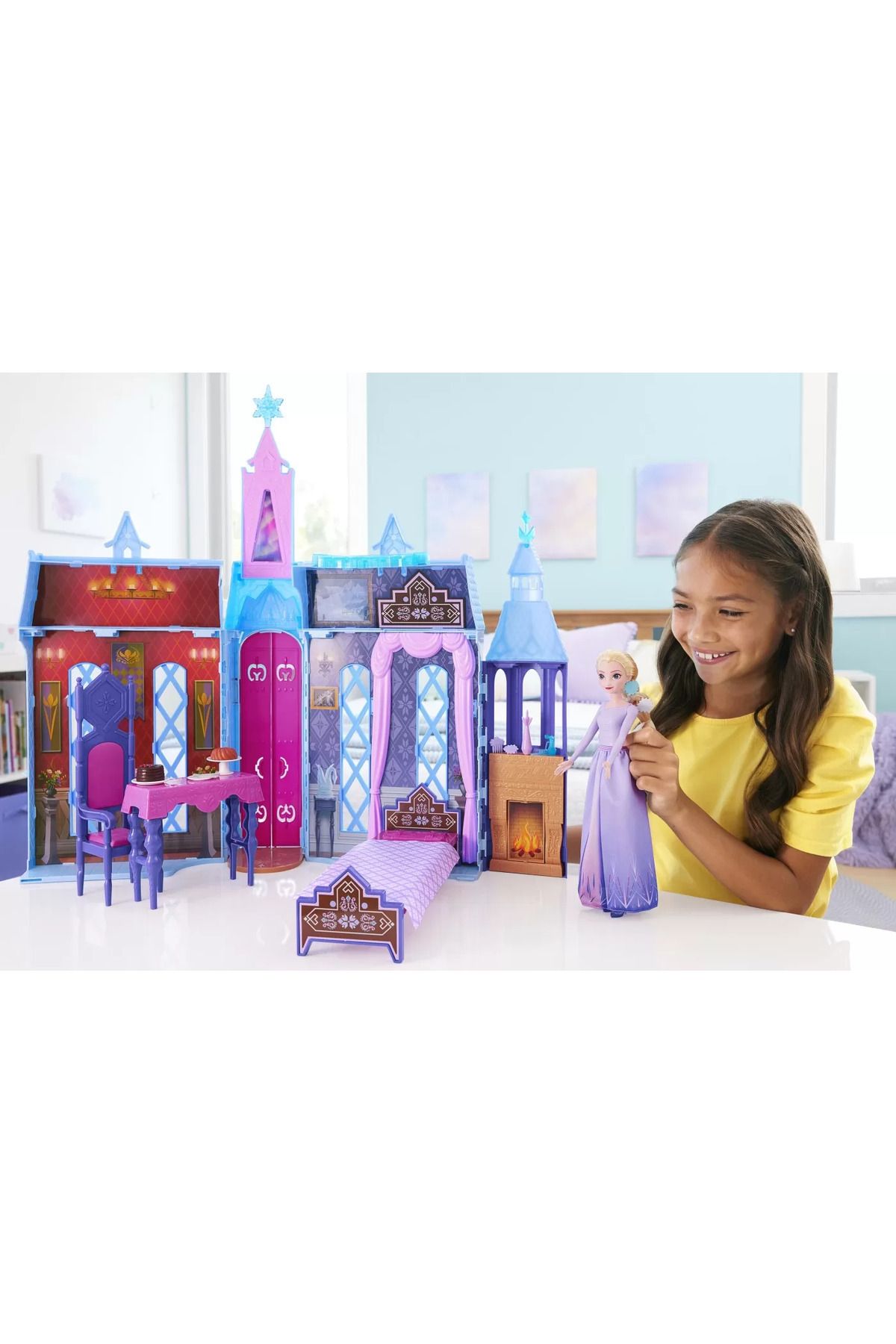 mattel-Disney Frozen Elsa's Castle In Aredelle 5