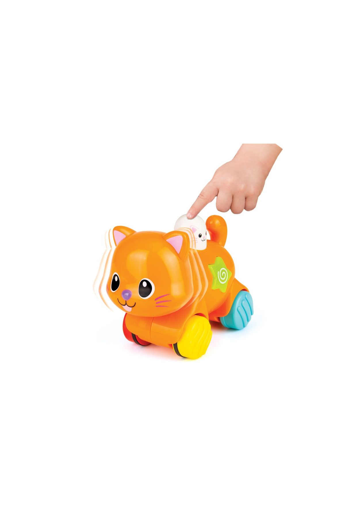 WINFUN-Pisicuta Interactiva Pentru Bebelusi, 4