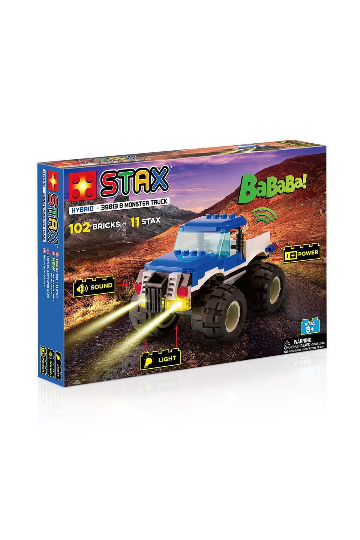 OEM Set De Construcție Stax Monster Truck Cu Lumini Și Sunete - One Size