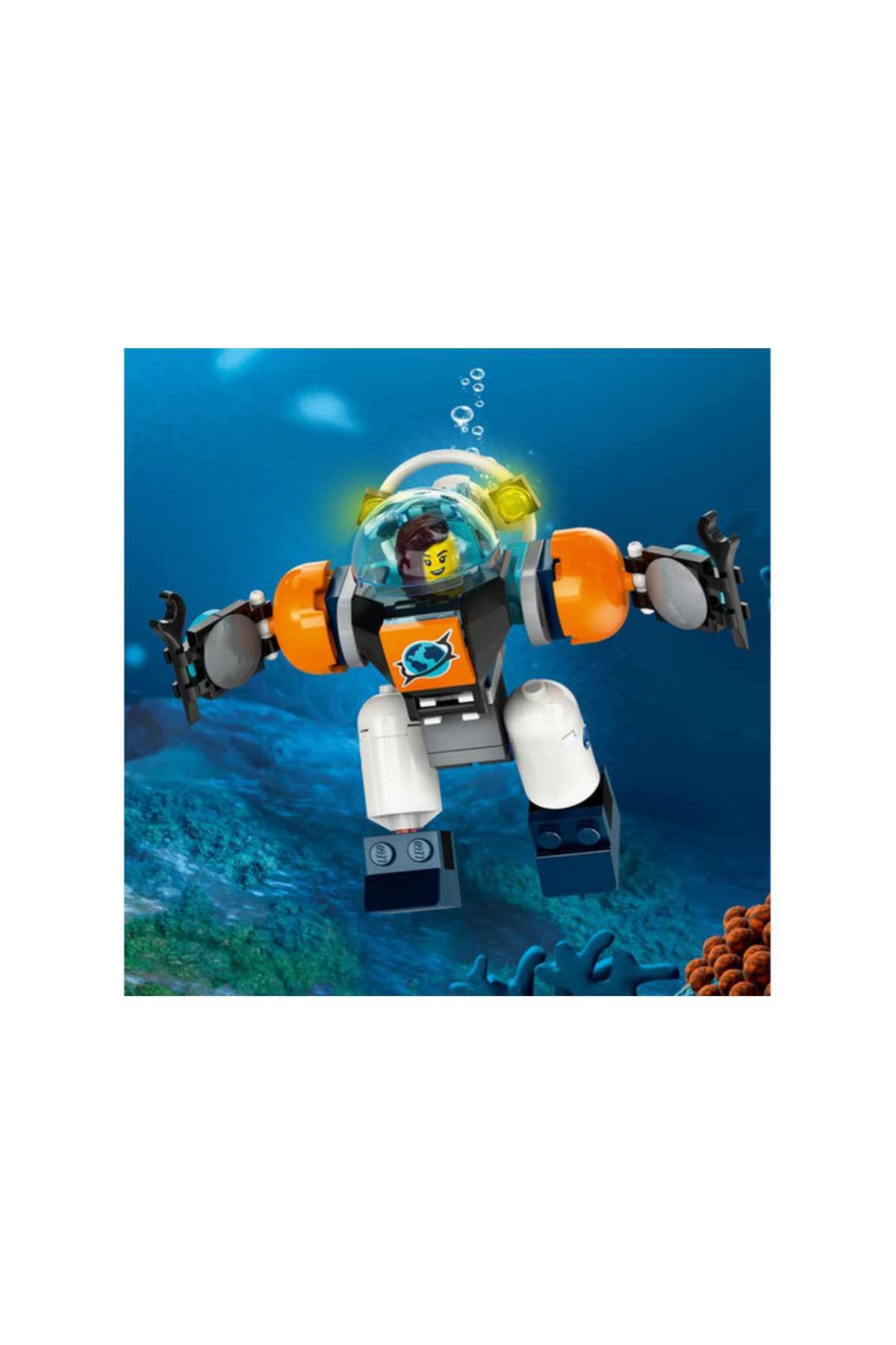 مجموعه ساختوساز اسباببازی زیردریایی اکتشافات اقیانوس عمیق شهری ۶۰۳۷۹ (۸۴۲ قطعه)