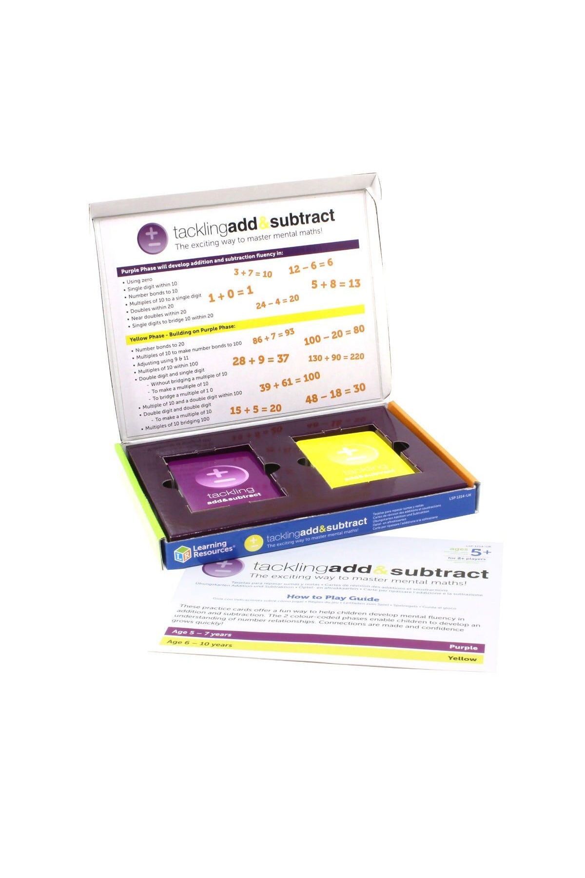 Learning Resources-Card Game - Practice Addition and Subtraction 2