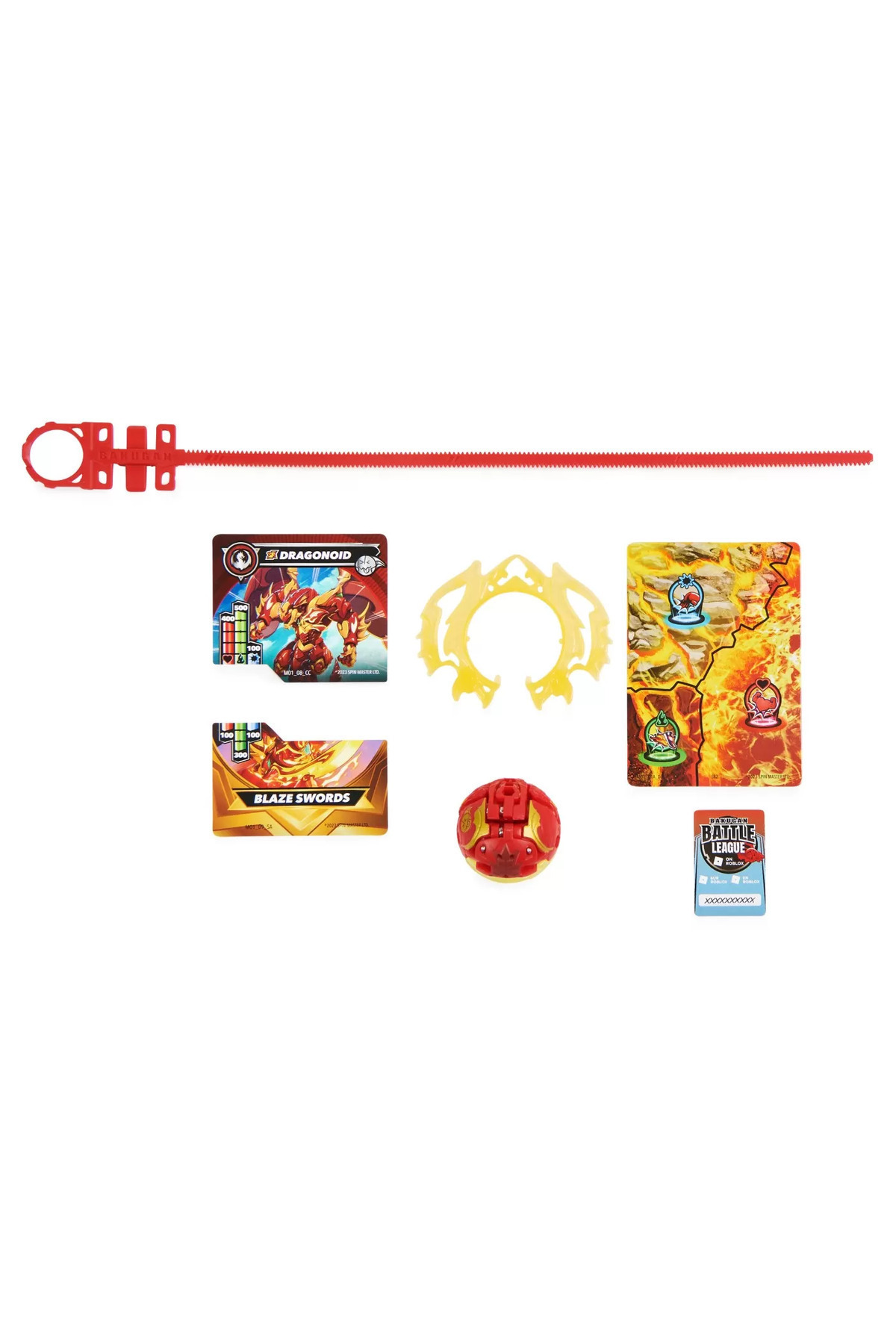 SPIN MASTERR-Bakugan Set Special Attack Dragonoid 2