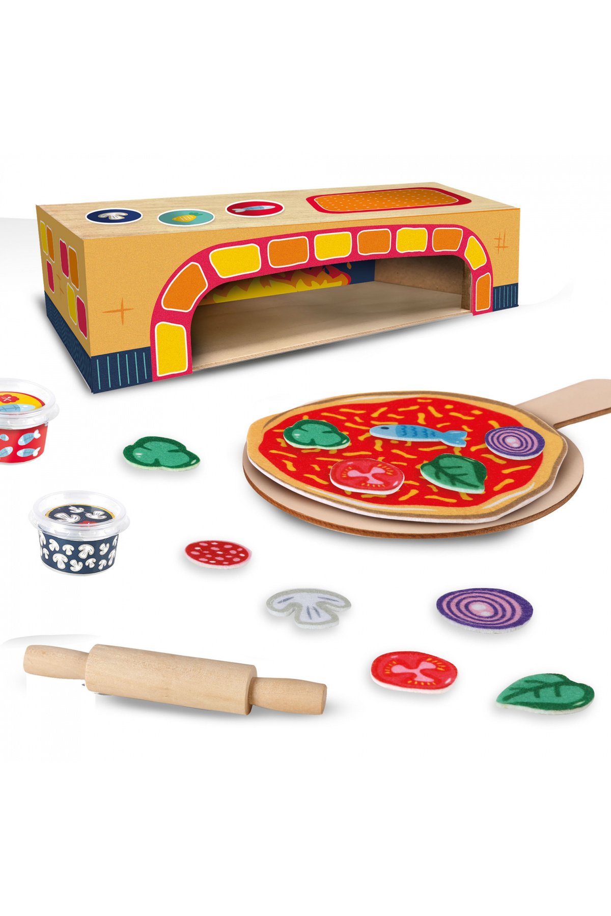 SES Creative-Toy - Pizza Oven Set 3