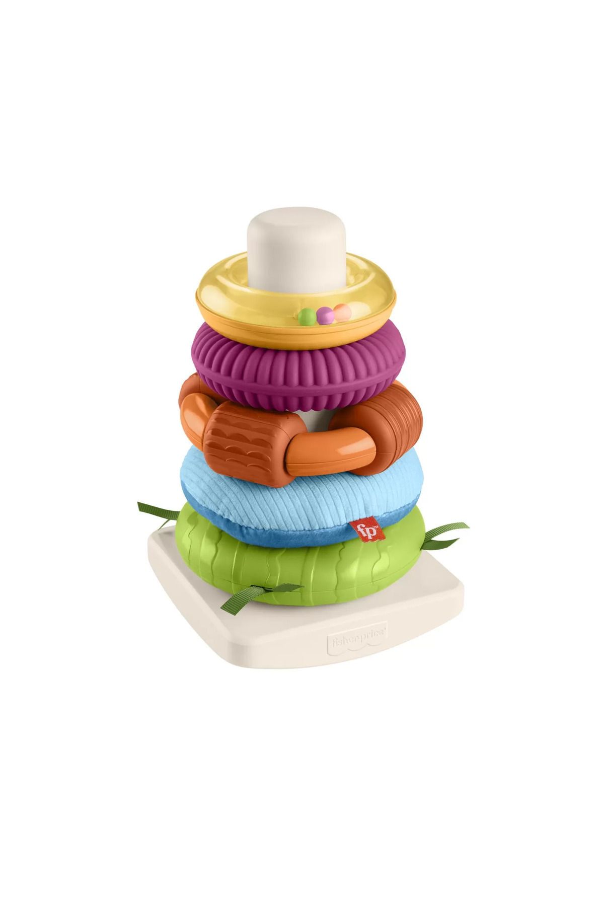 FISHER PRICE-Piramida, Jucarie de stivuit, sortat si motricitate bebelusi, Fisher Price 2