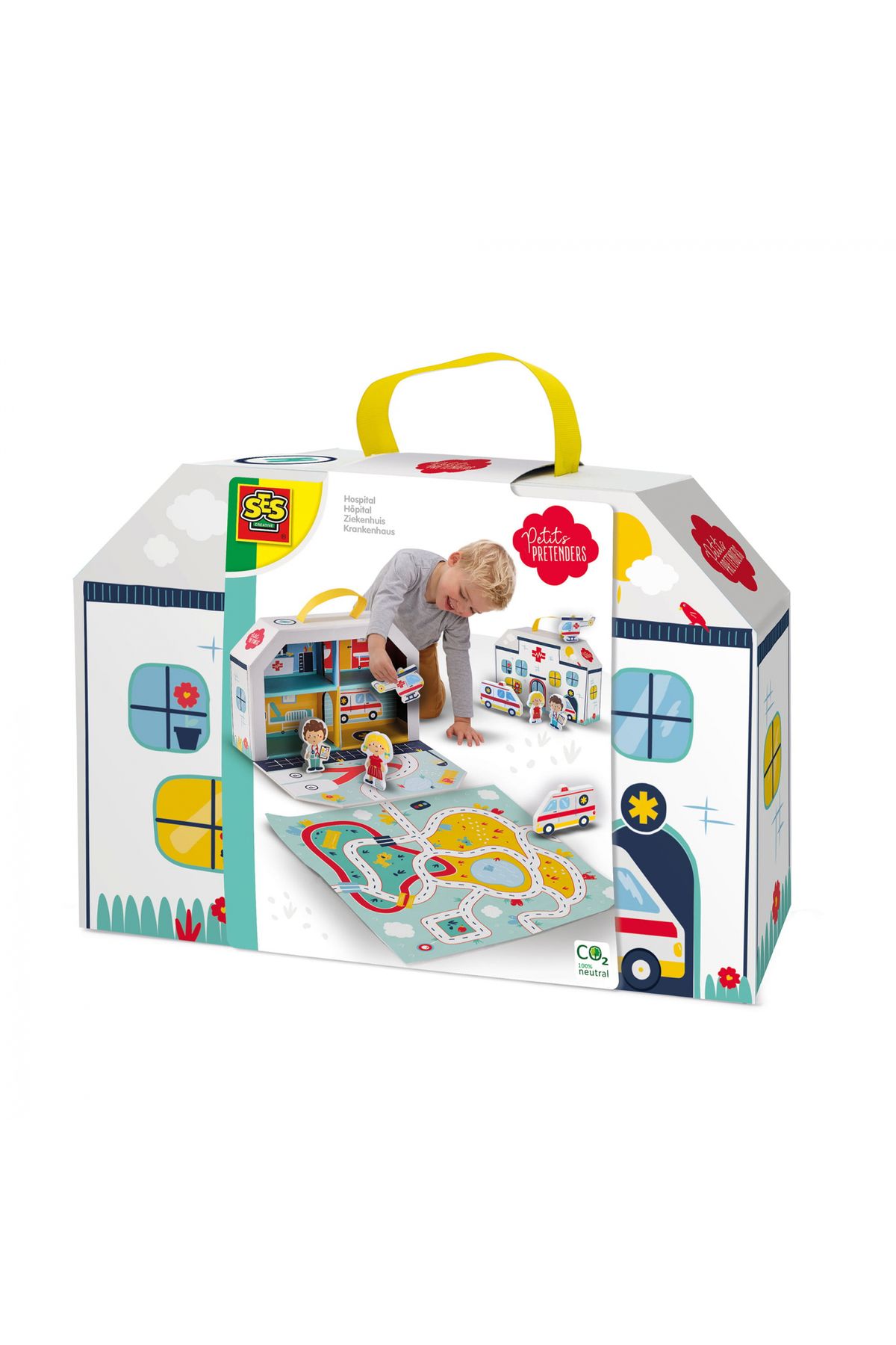 SES Creative Jucărie - Set De Spital Cu Valiză Și Saltea - One Size