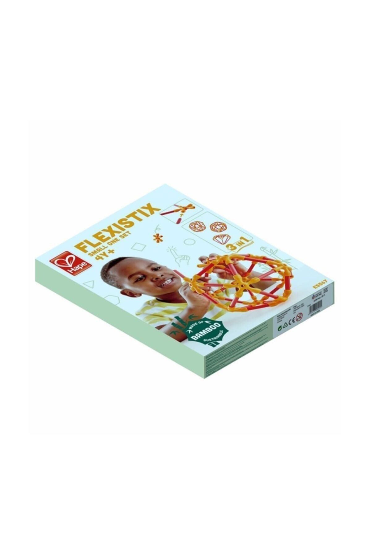 Hape-Flexistix Bamboo Toy - Creative Kit (66 PIECES) 5