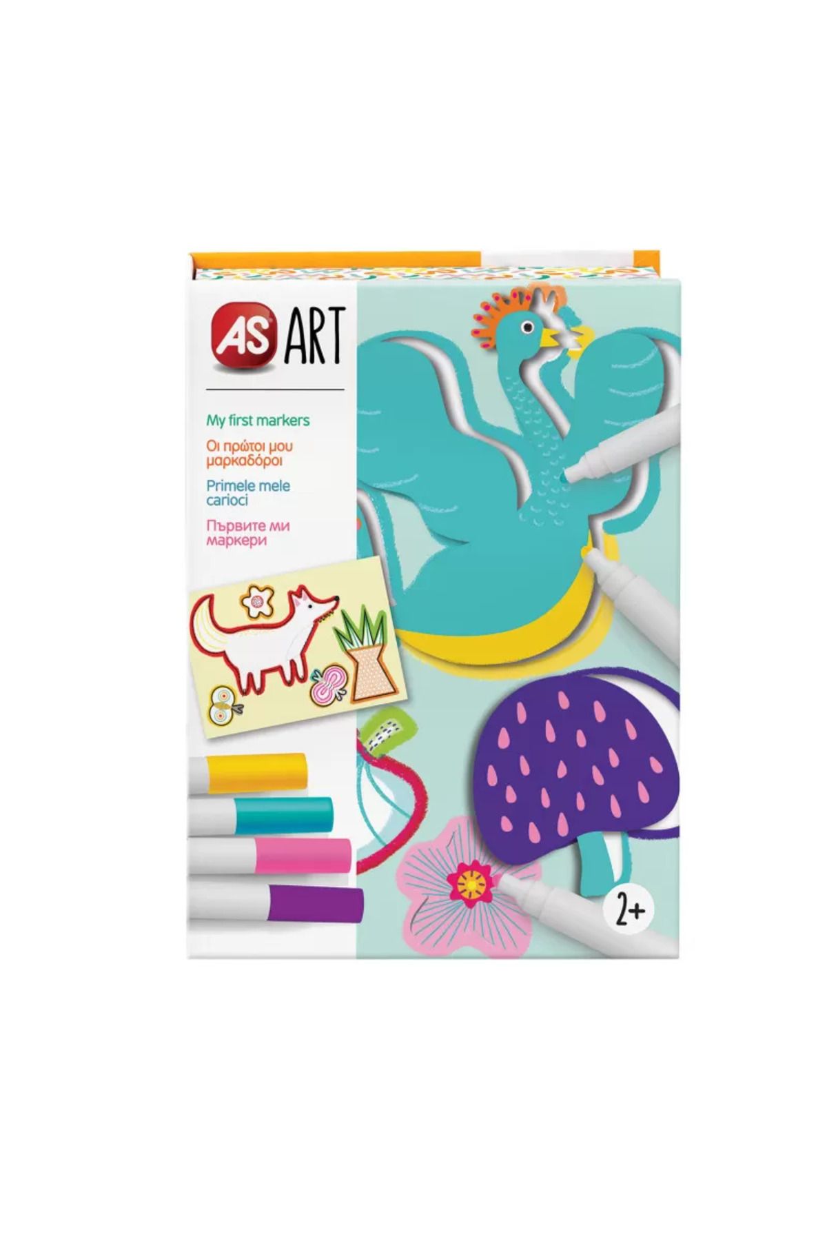 As-Primele mele carioci, Set pentru colorat si desenat, AS Art 1