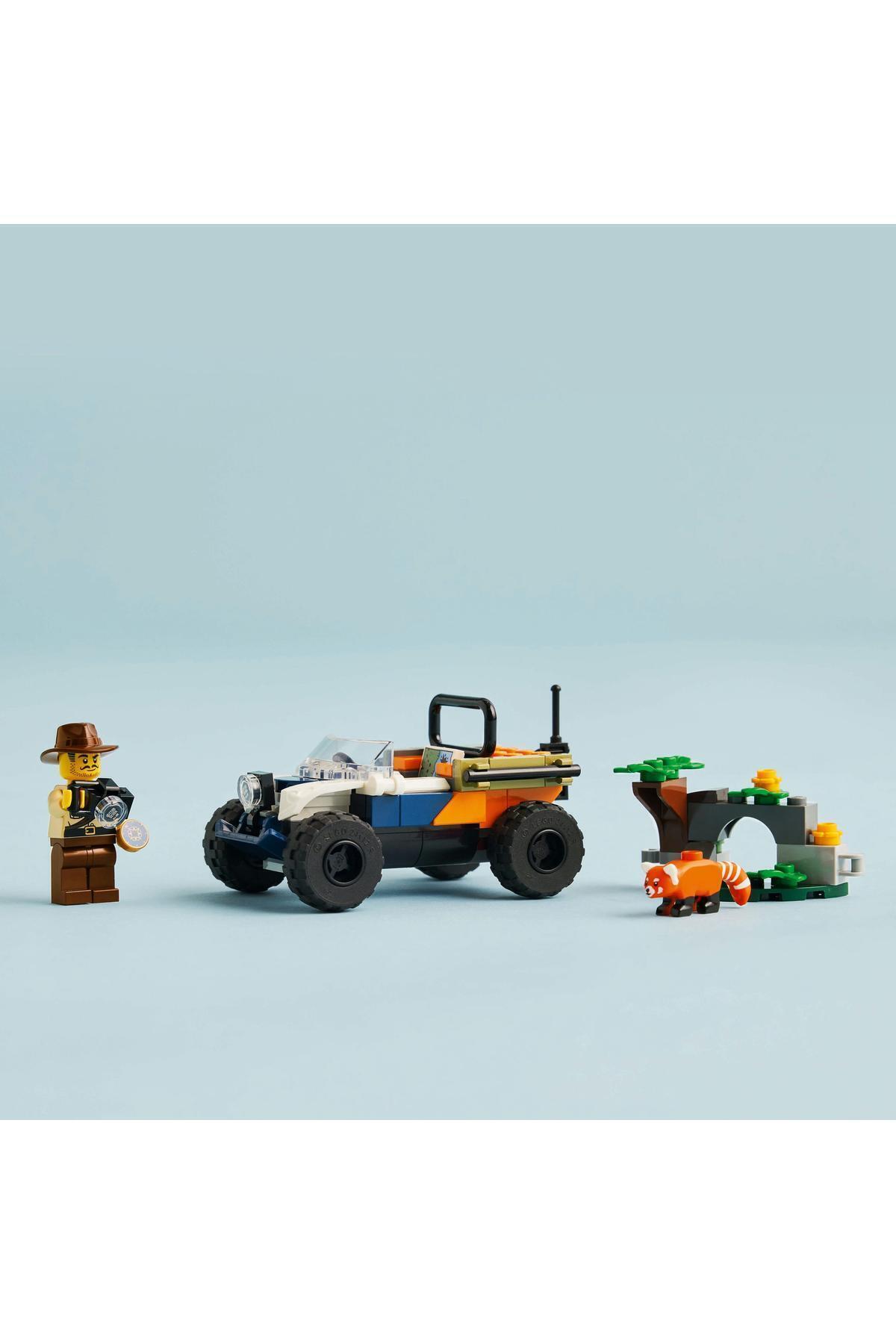 جستجوی پاندا سرخ – مجموعه ساختنی کاوشگر جنگل شهری ۶۰۴۲۴ با ATV (۹۲ قطعه)