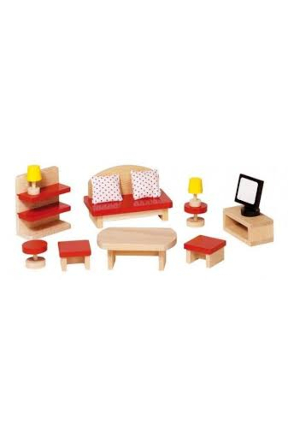 Goki Mobilier Pentru Casă De Păpuși - Living - One Size