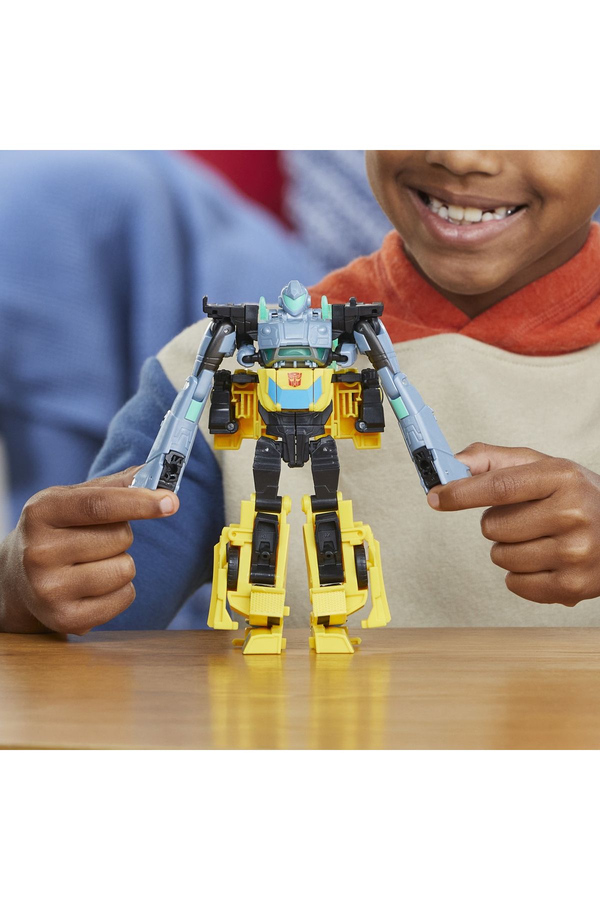 Hasbro-TRANSFORMERS EARHSPARK SET 2 FIGURINE BUMBLEBEE SI MO MALTO 4