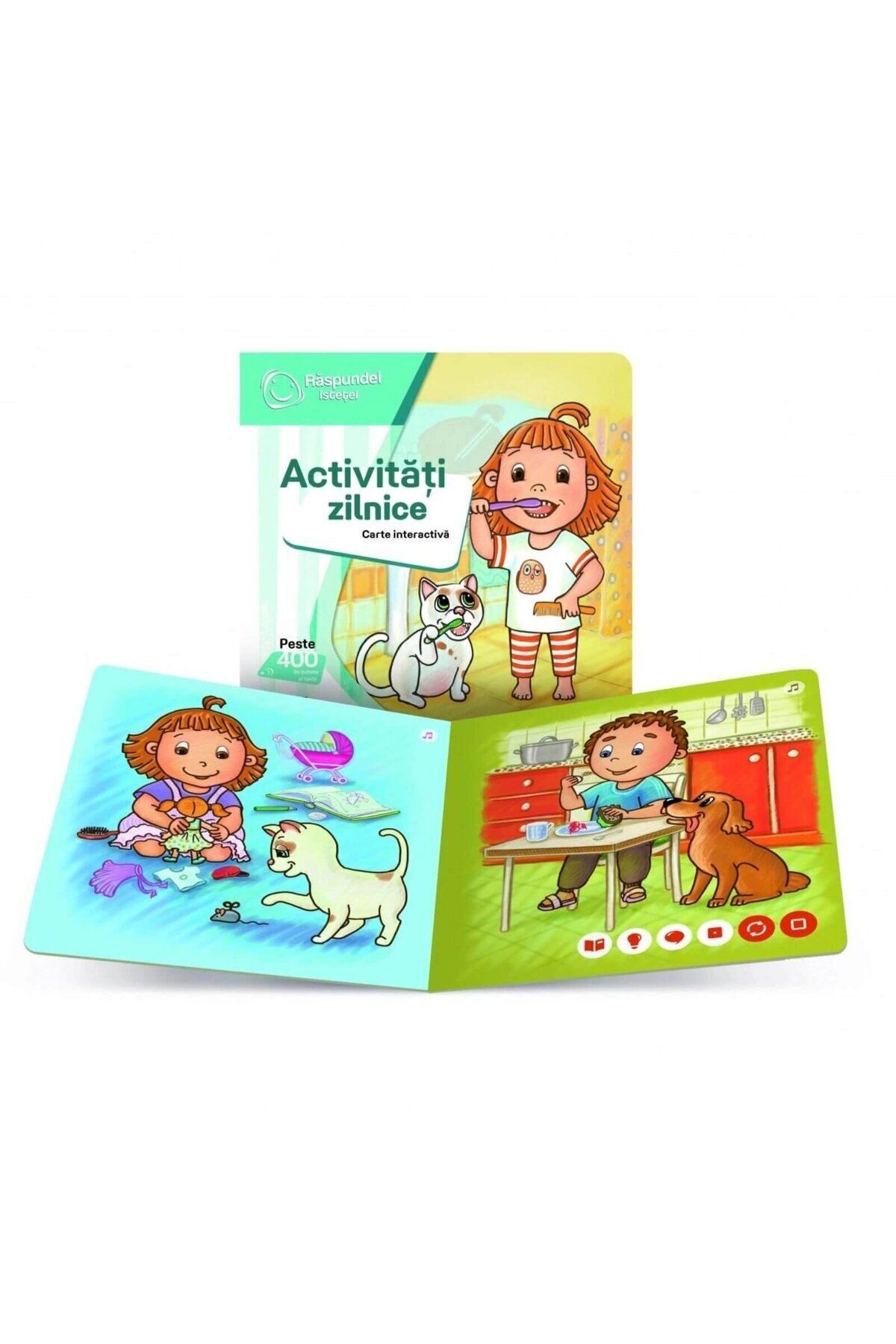 Raspundel Istetel-, Carte Interactiva, Activitati zilnice 2