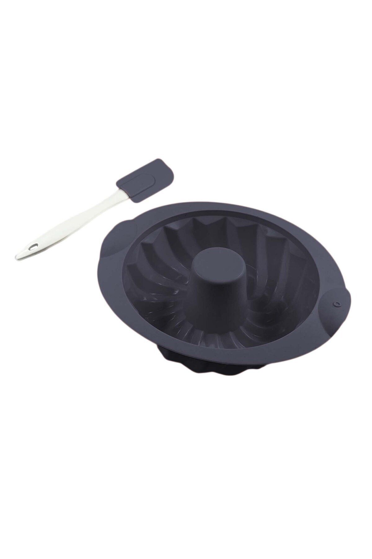 mys silicone-Silicone Mold Set For Cakes And Cakes, Guguluf, With Spatula And 6 Pieces For Muffins 3