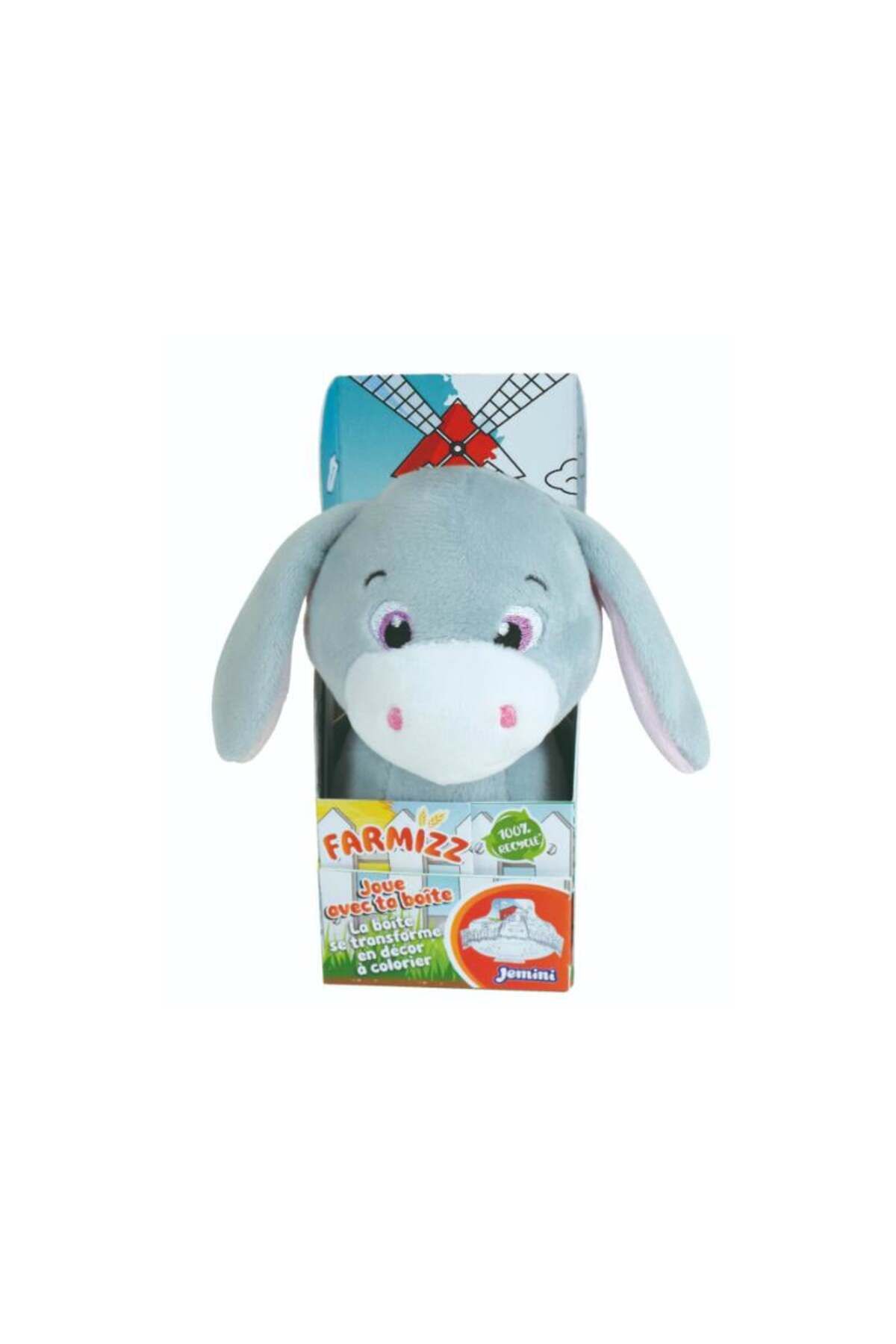 Jemını-Jucarie Plus Jemini In Cutie Pentru Colorat 15cm Magarus 2
