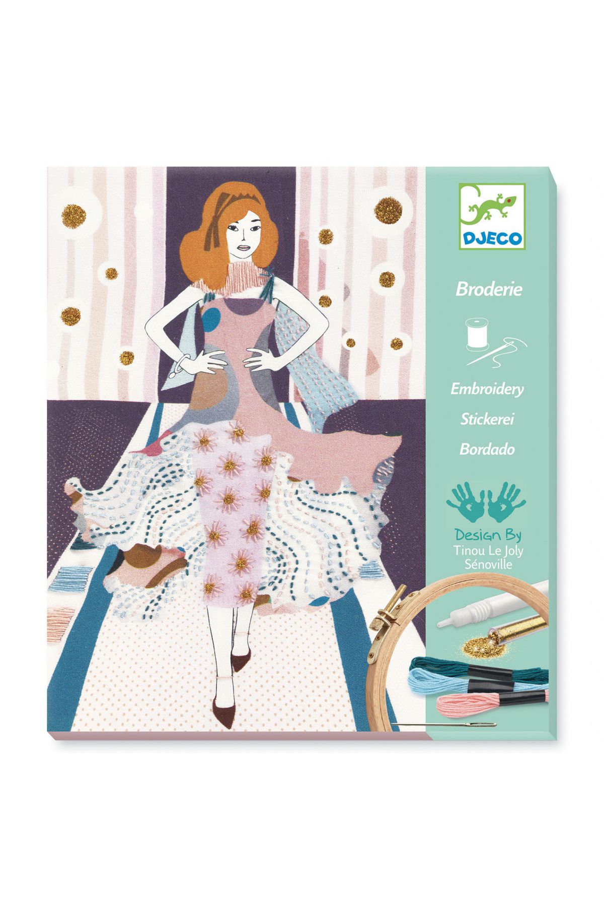djeco Atelier De Brodat Si Cusut, Saptamana Modei, - One Size