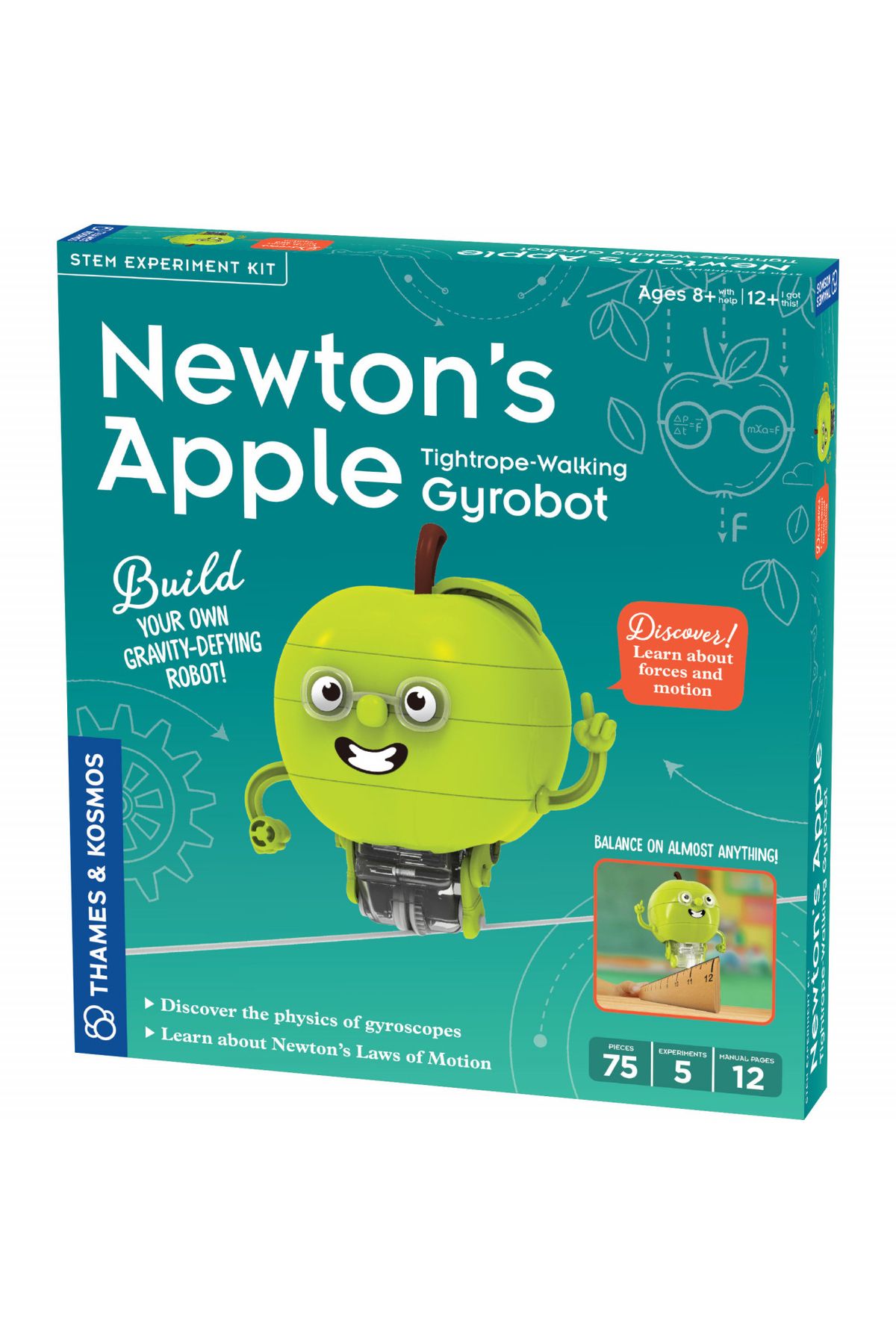 Thames & Kosmos-Kit Stem Marul Lui Newton, Construieste Un Robot, Gyrobot 1