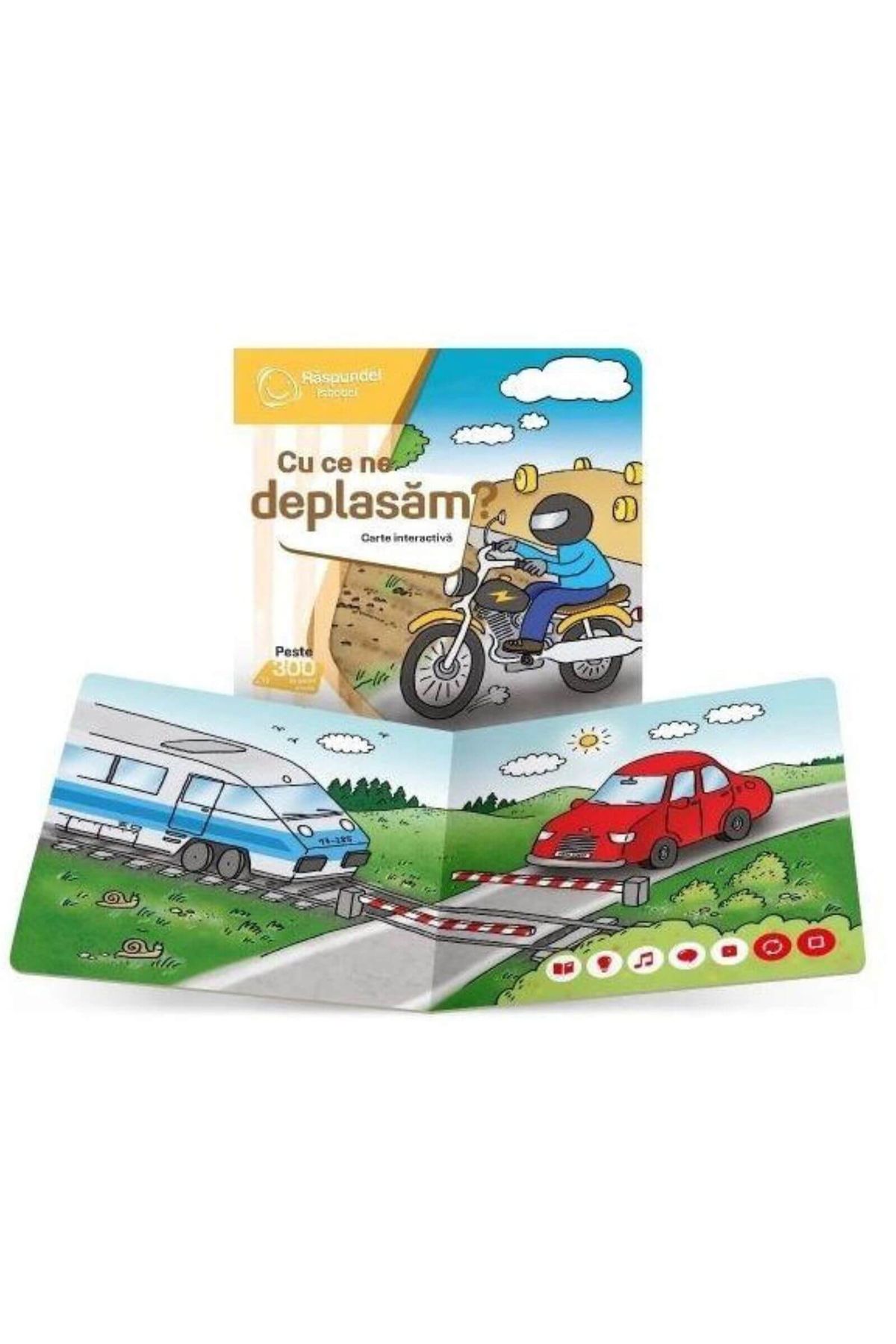 Raspundel Istetel-, Interactive Book, What do we use to get around? 2