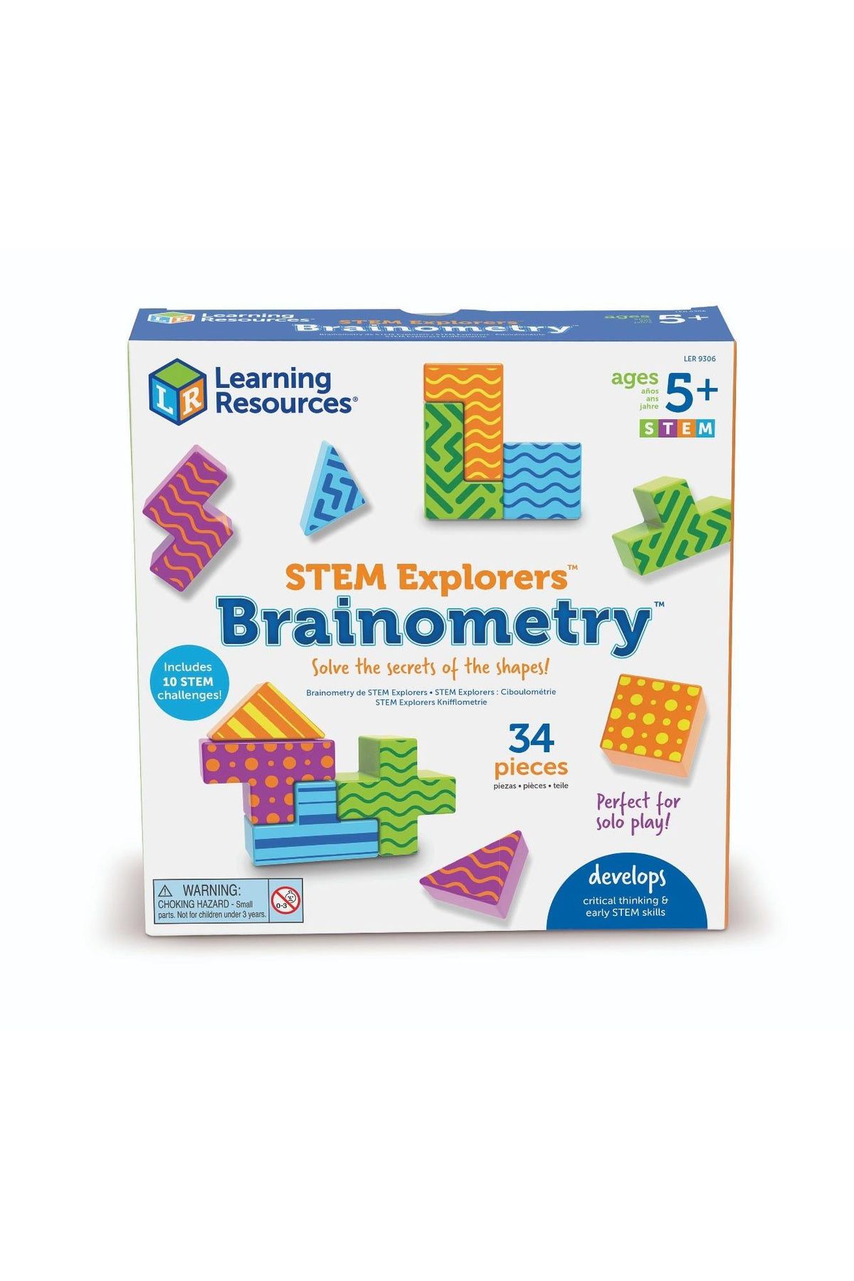 Learning Resources-Exploratori Stem™: Brainometrie™ (CUBURI DE INTELIGENȚĂ) 5