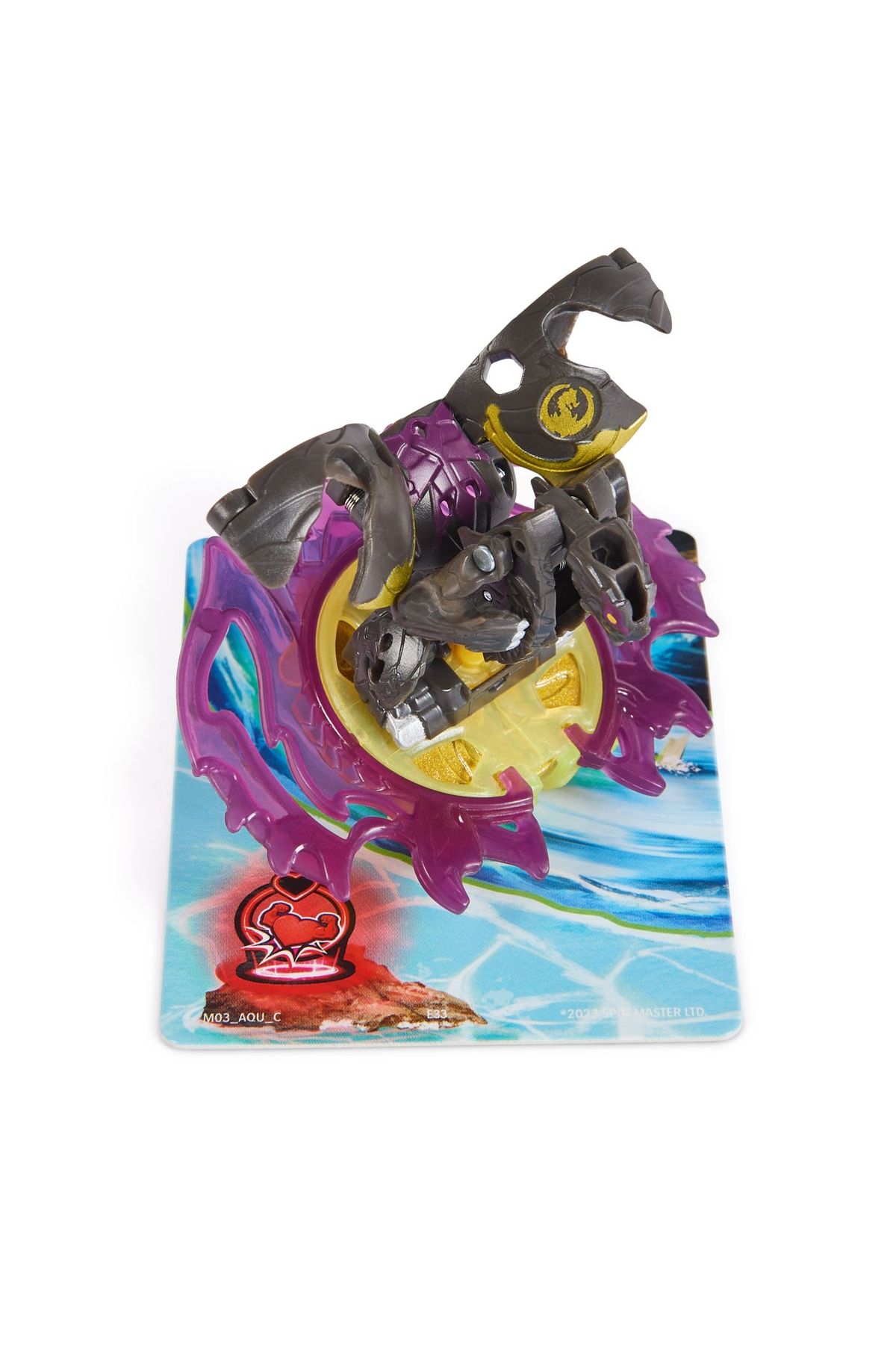 SPIN MASTERR-Bakugan starter pack dragonoid titanium hammerhead butterclaw 3